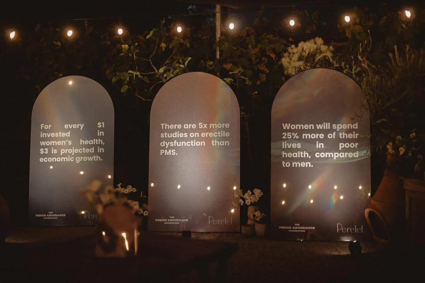 Perelel Universe Dinner, Los Angeles, November 2024

@perelelhealth at @gjustabakery 

Flowers @gjustagoods 
Vinyl @blacksheepprint 
Calligraphy @calligkatrina 
AV @launch_av 
Creative &amp; Production @birdexperiential 
Assistant @elisjaynelarson