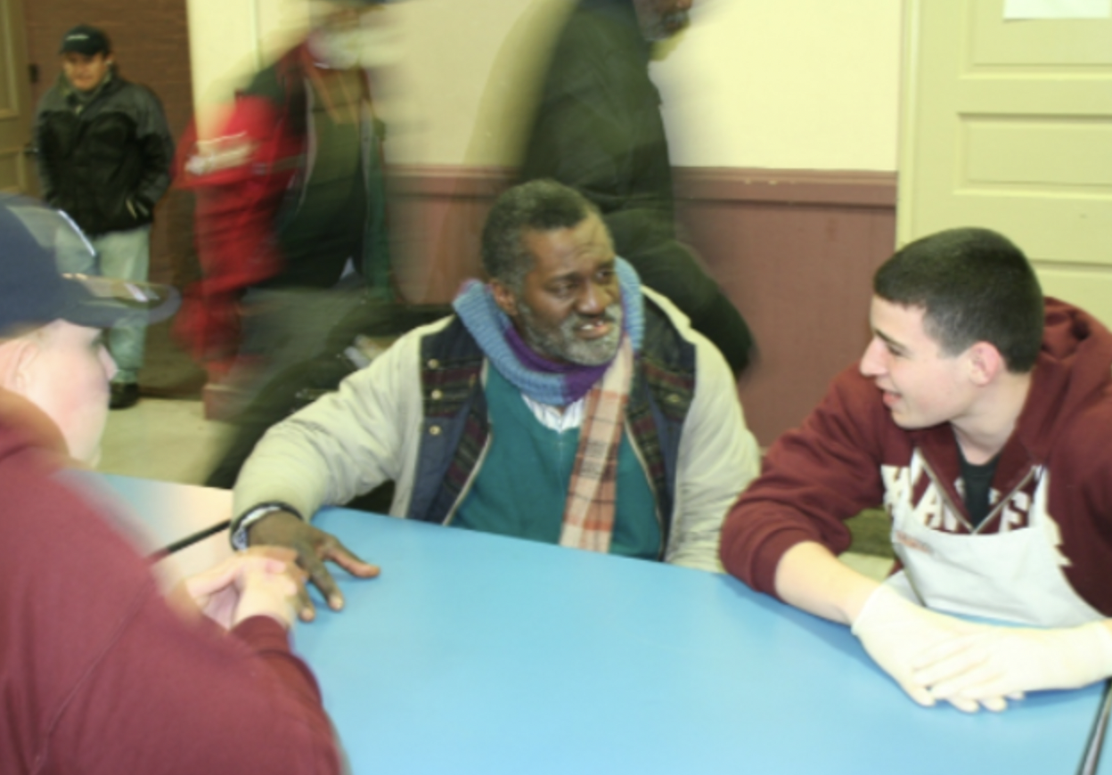 Community Service at St. Xavier’s Welcome Table