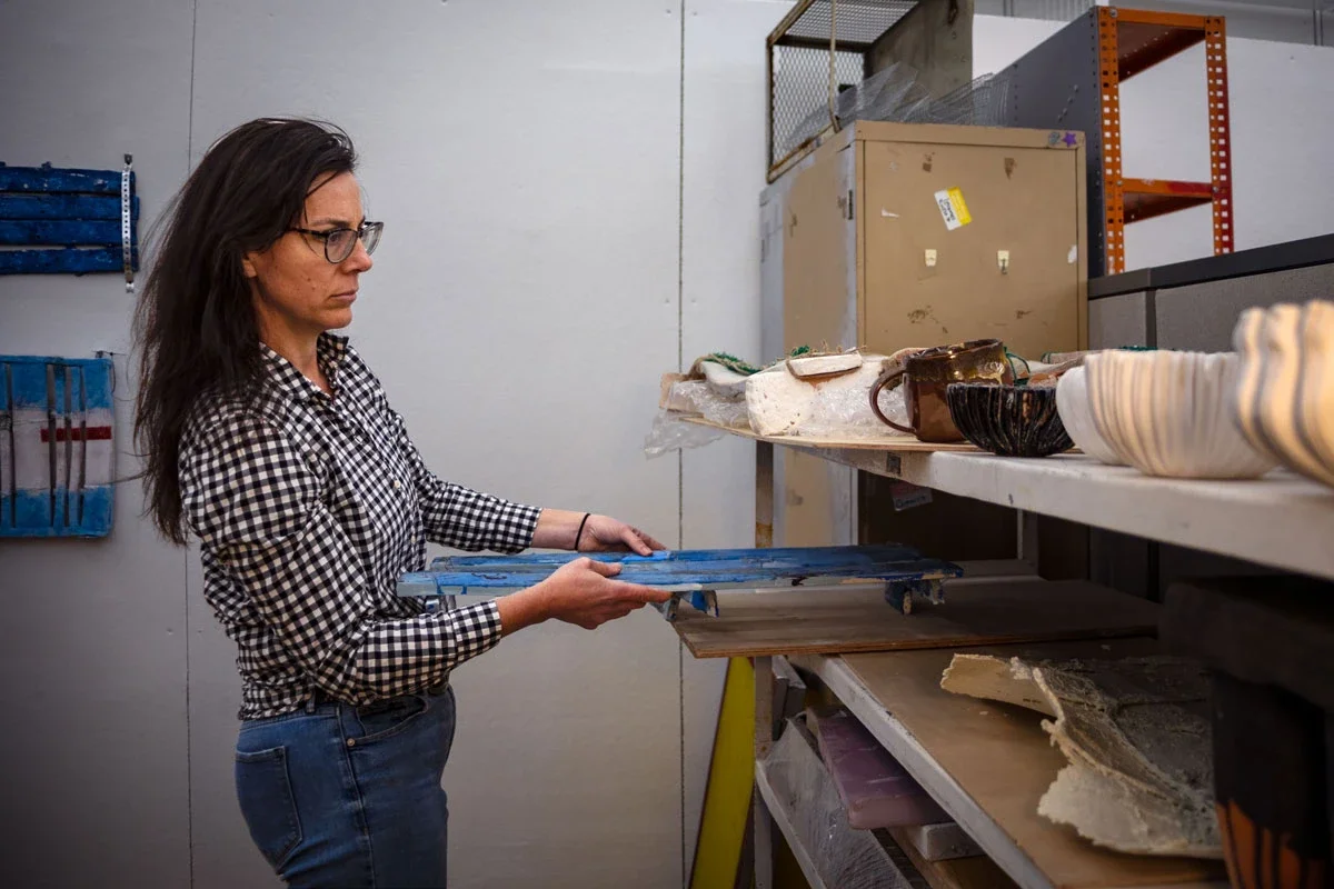ceramics demo w/ ruth douzinas