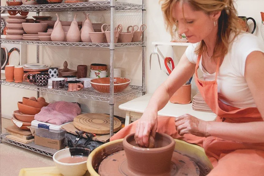 ceramics demo w/ christy culp