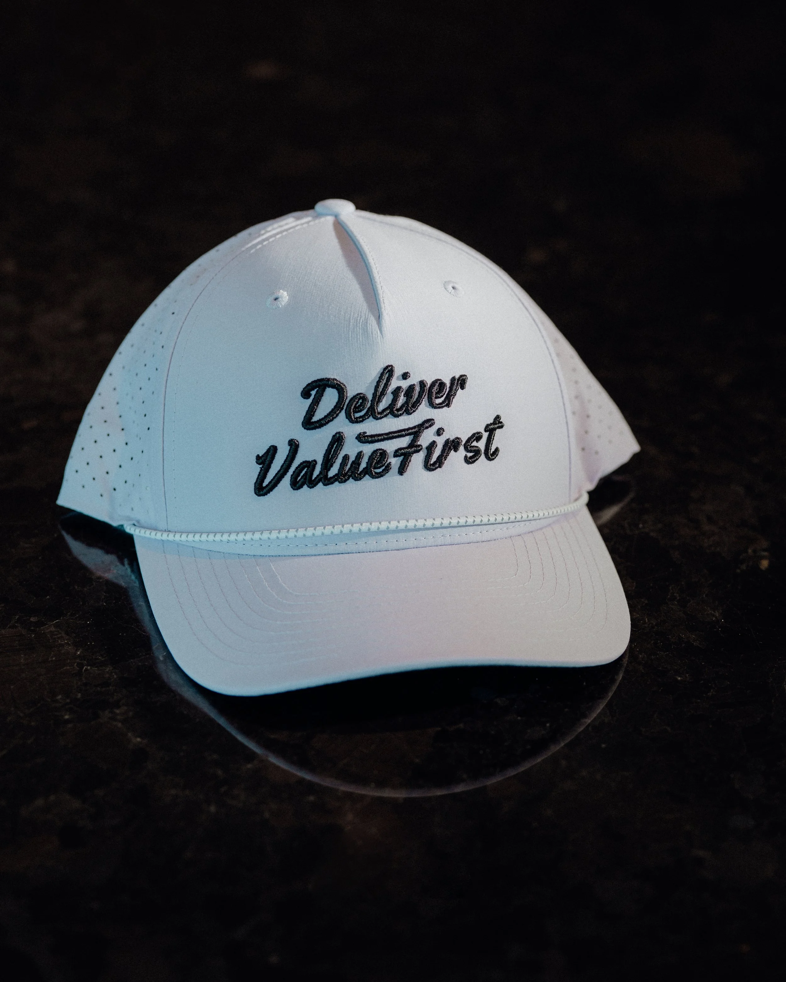 "Deliver Value First" Rope Hat