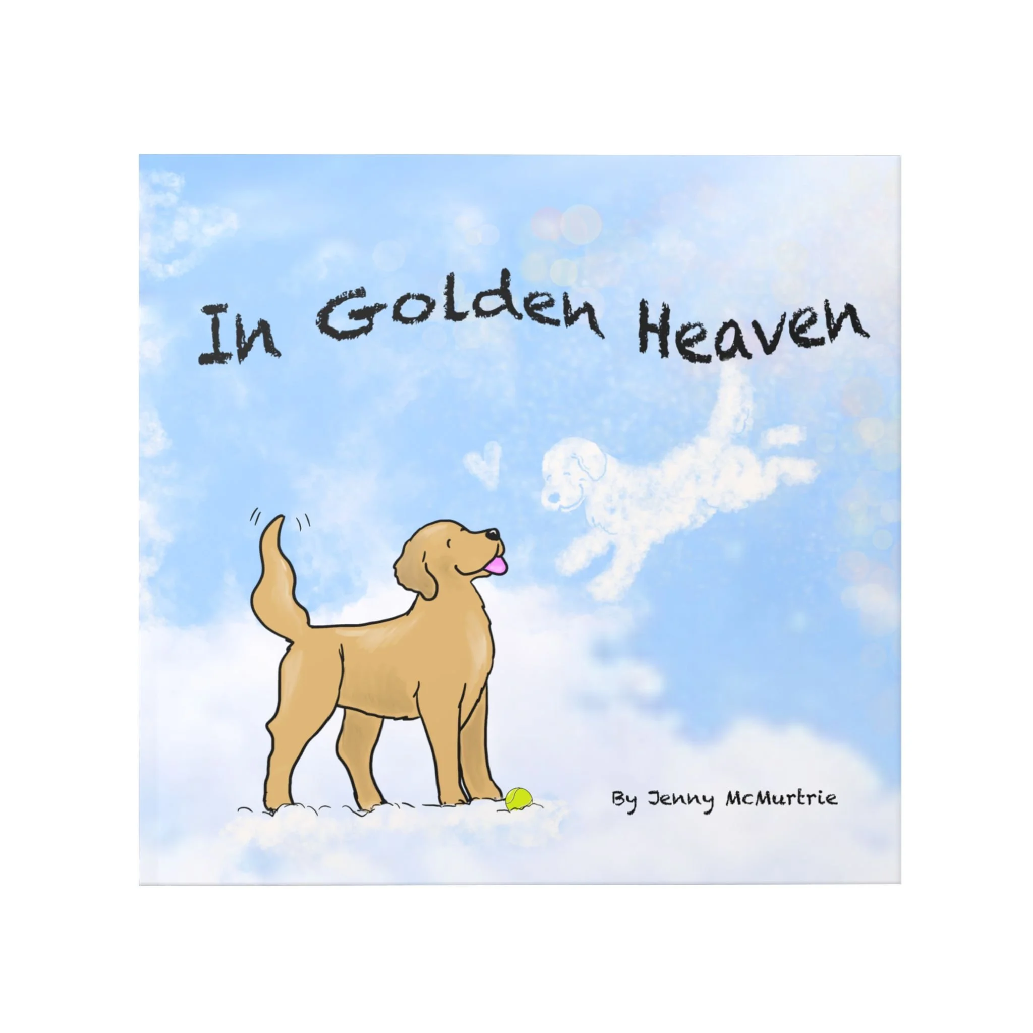 In Golden Heaven hard cover book