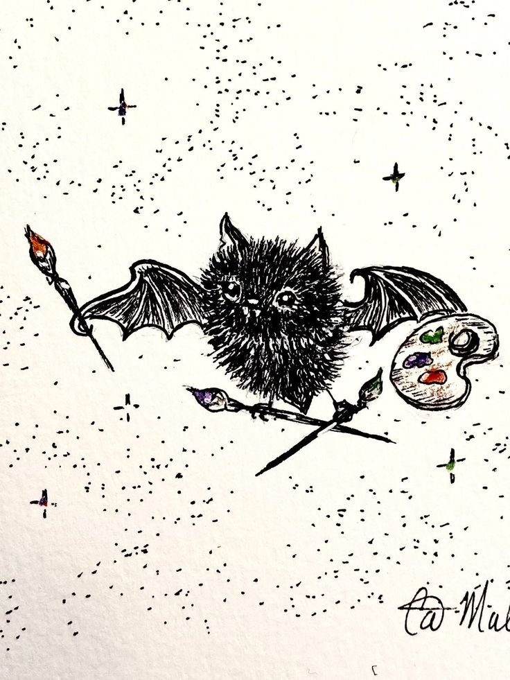 5x5 mini print Painter Bat.jpg