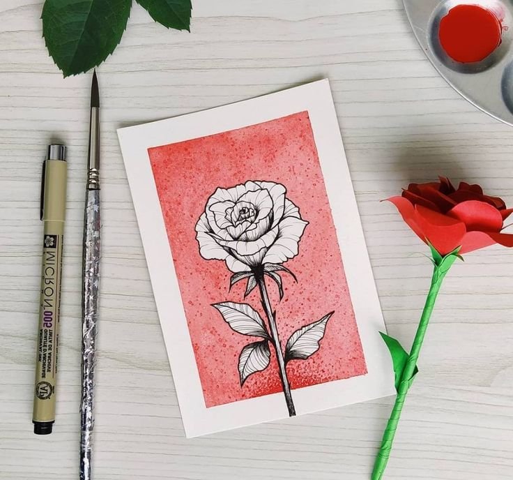 20 + Best & Cool Rose Drawing Ideas - Flower Drawing_ (1).jpg
