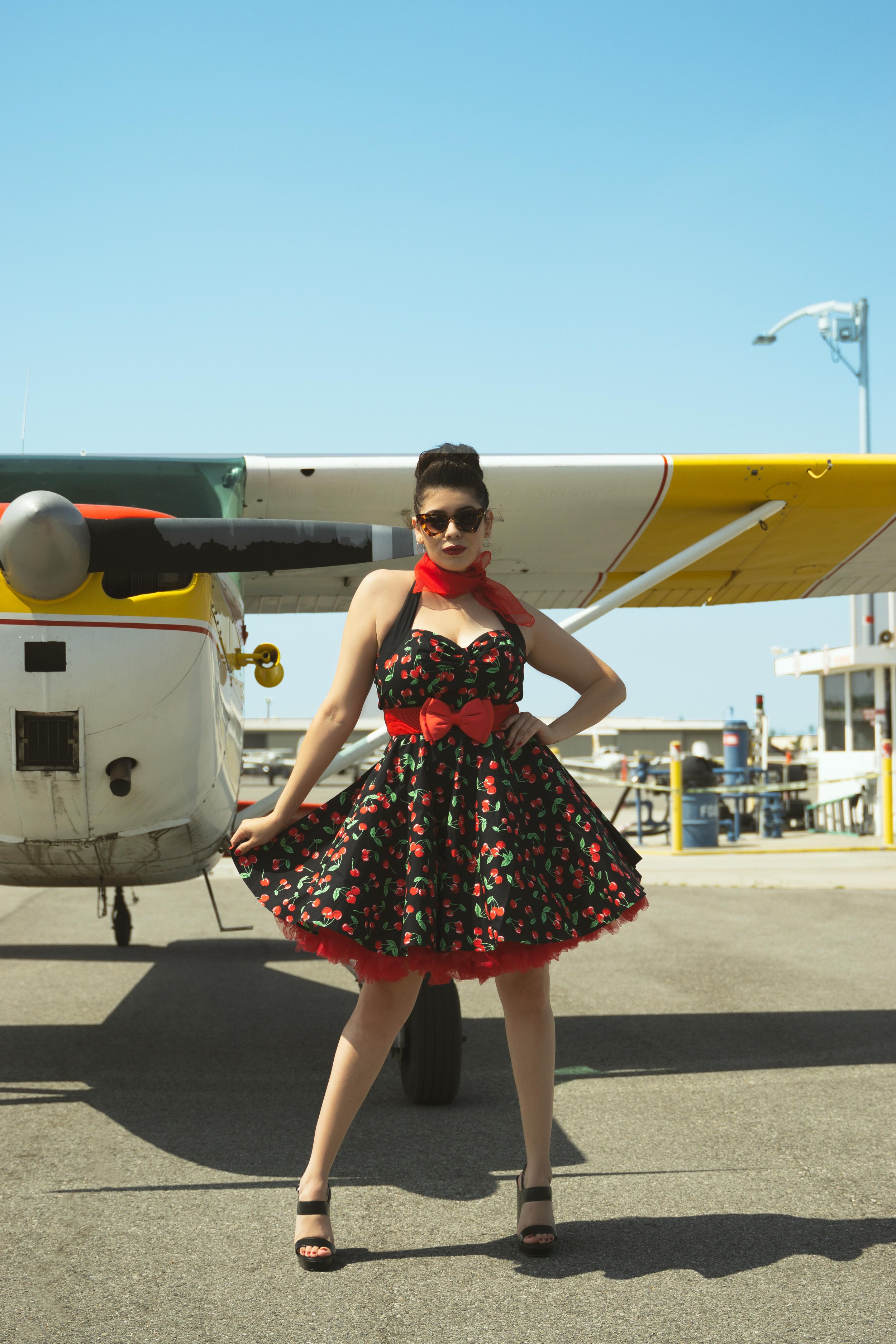 High Heels & High Wings: A Retro Escape