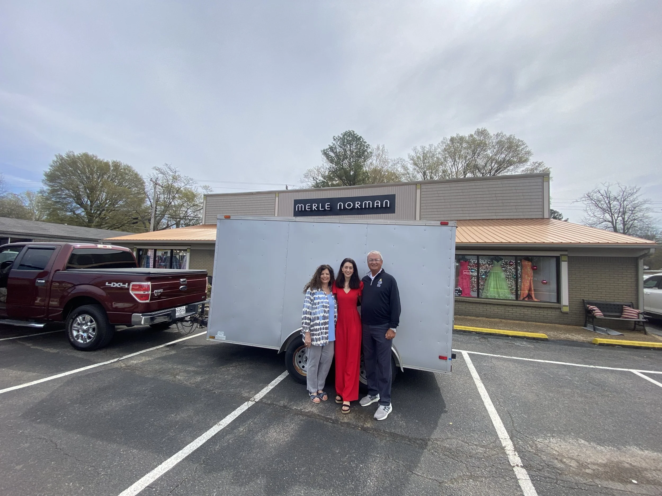 Sending off all of the dresses!