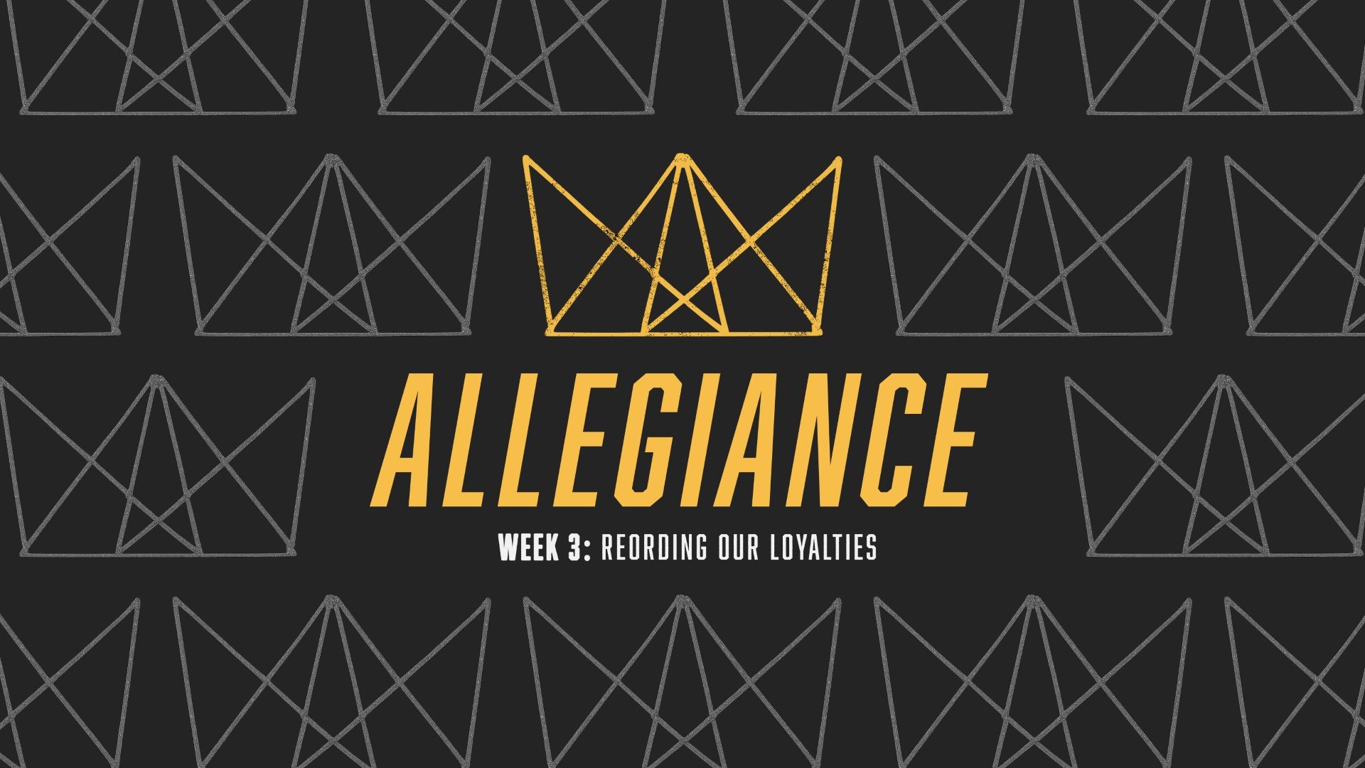 Reordering Our Loyalties