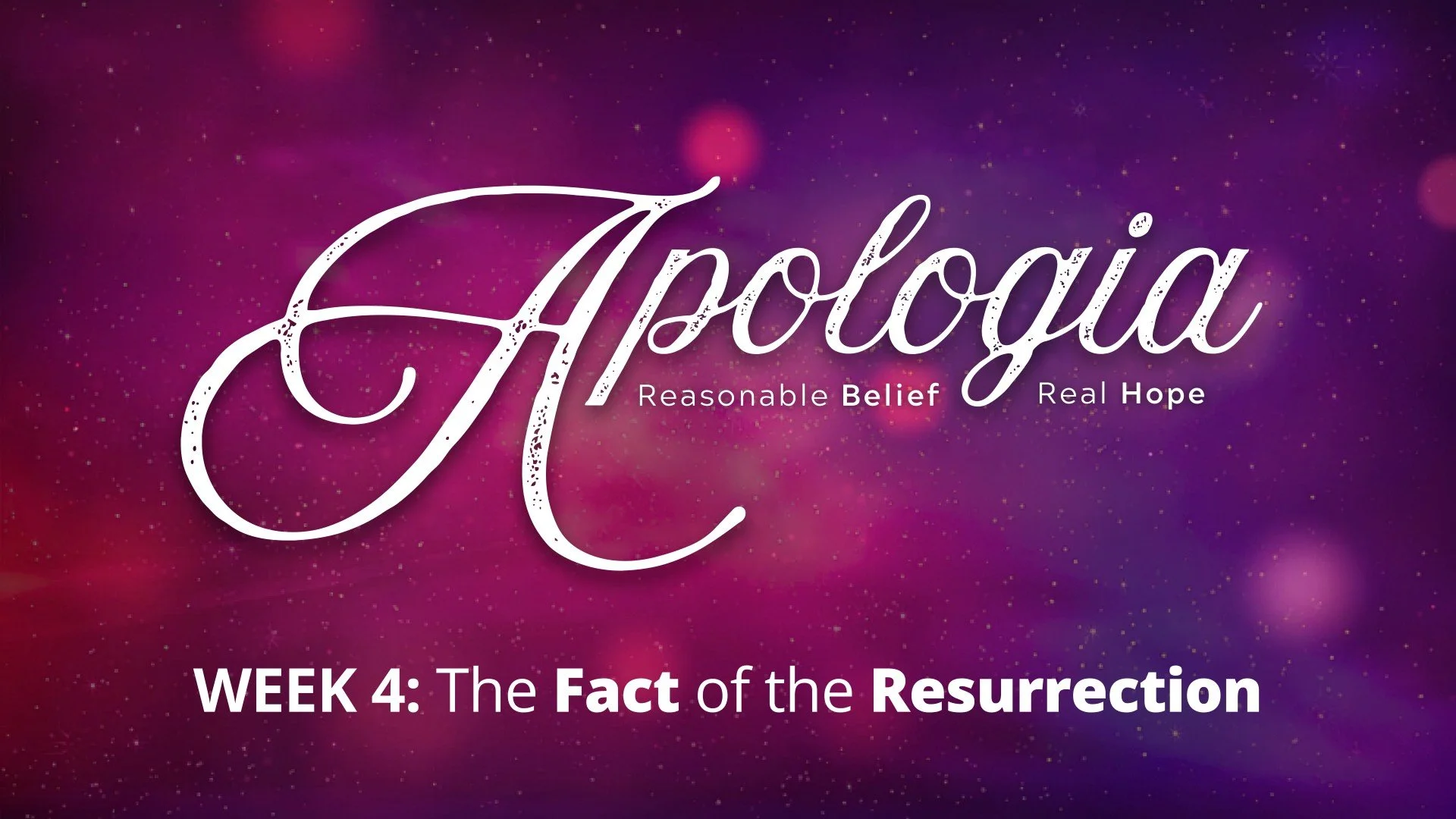 The Fact of the Resurrection
