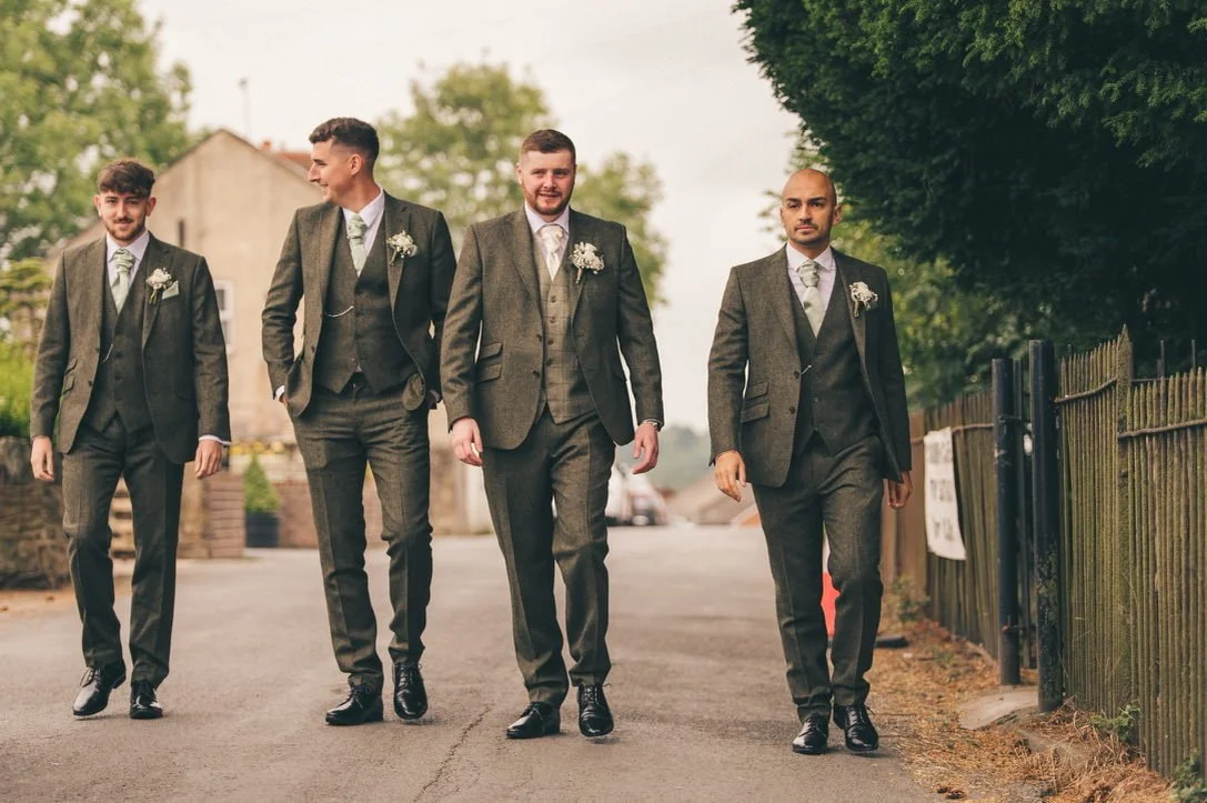 Antonia & Keiron Wedding Groomsmen