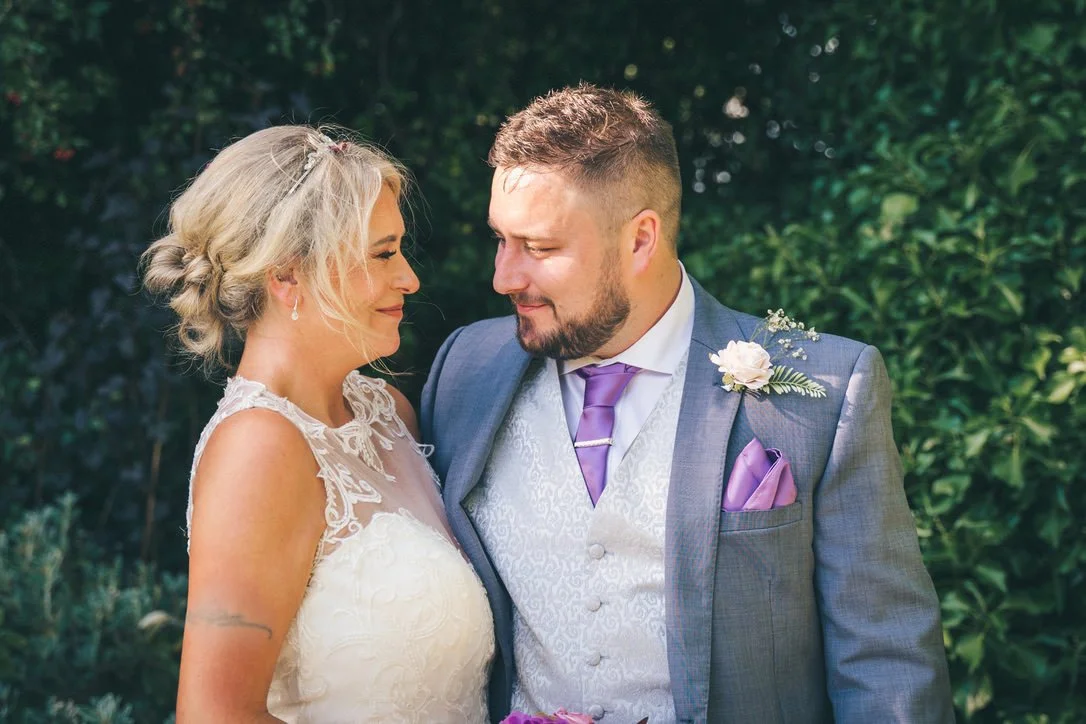 Lindsey & Darryl Wedding Wynnstay Arms Ruabon Portrait