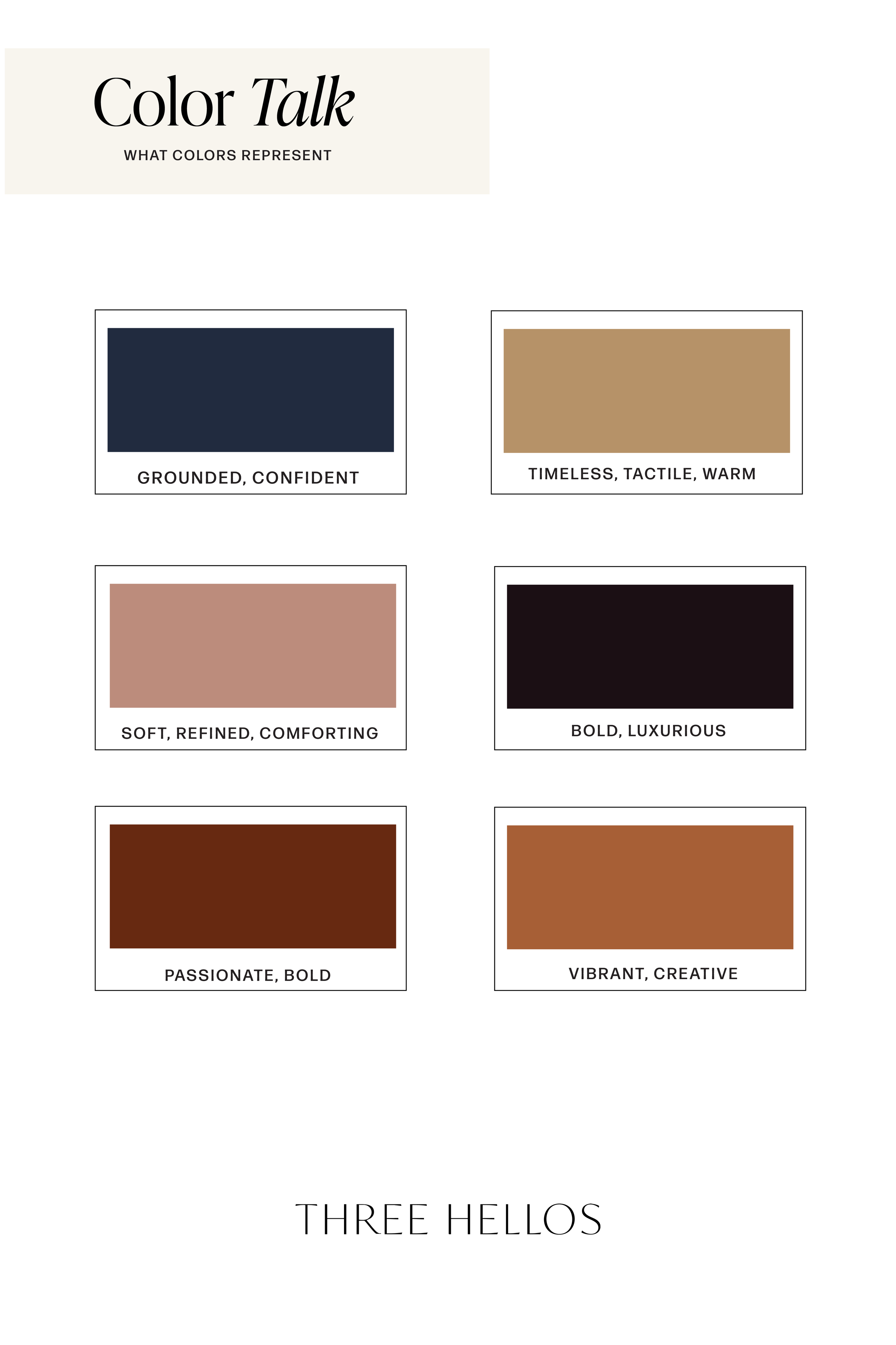 Ember &amp; Ink: A Palette of Depth and Warmth