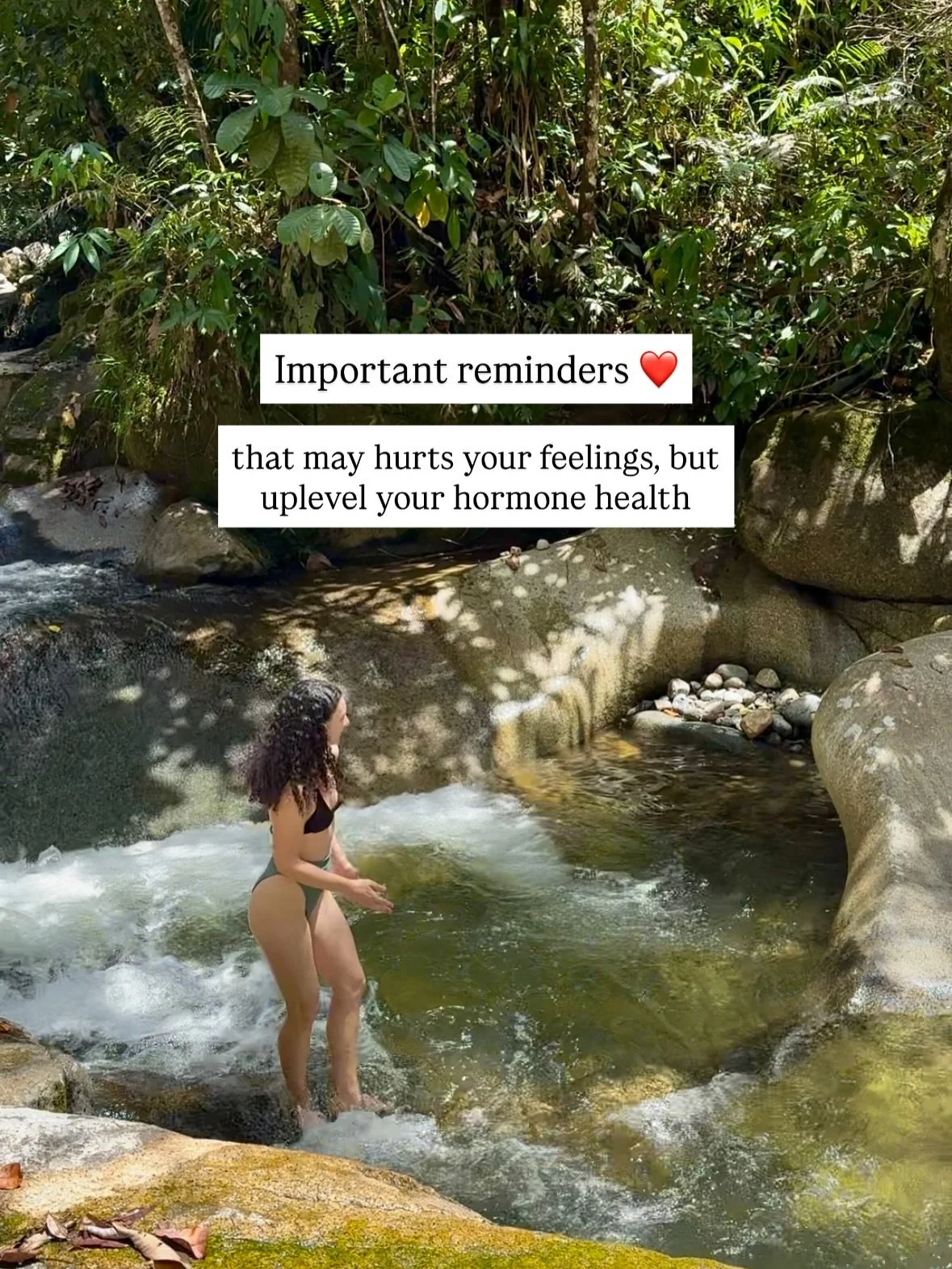 My sincerest apologies if nobody has shared these with you yet. 👀

If any of these resonate and you&rsquo;re feeling like it&rsquo;s about d*mn time for some change, the healing results you&rsquo;ve been wanting and the symptom-free cycles that will