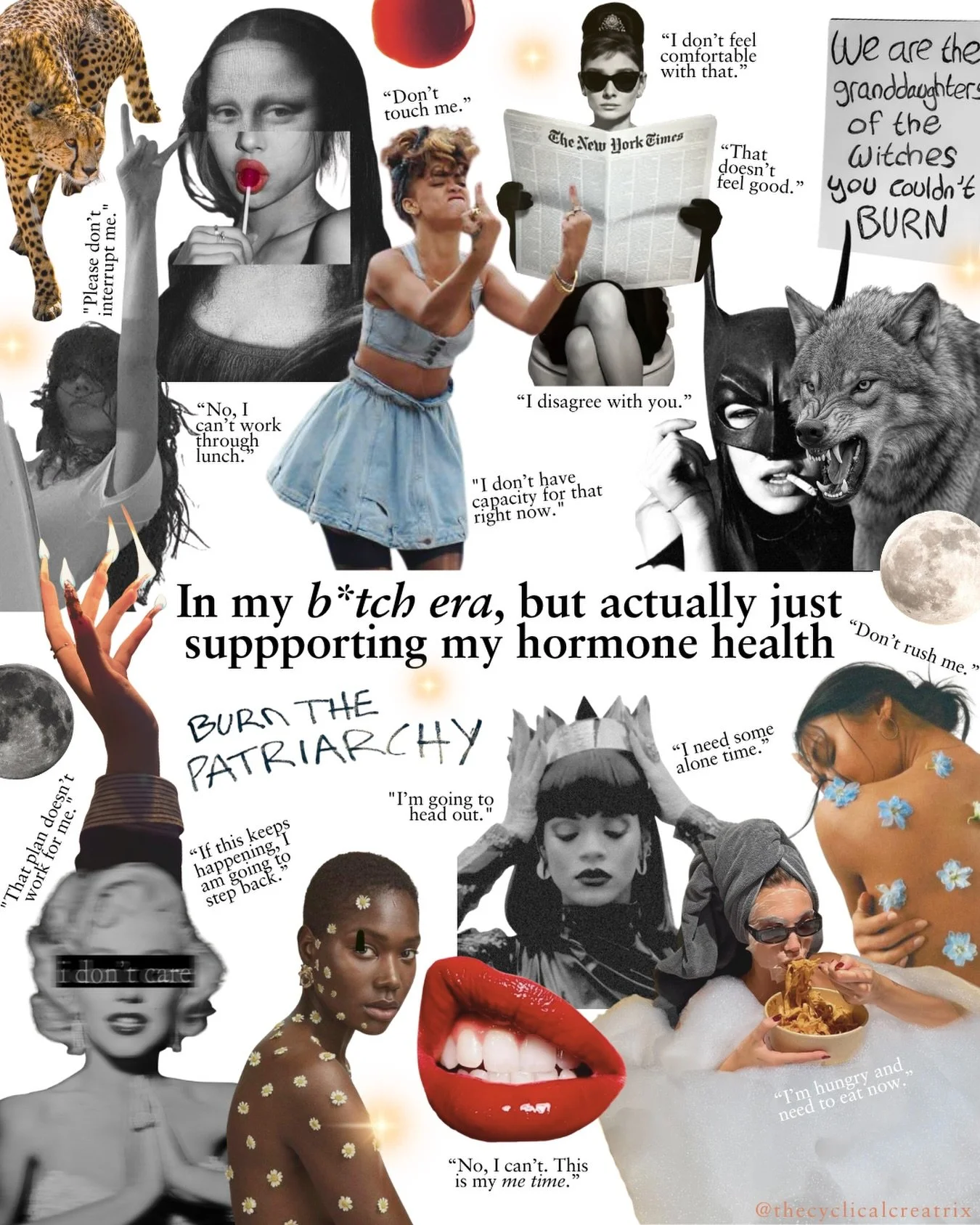 The world doesn&rsquo;t want you to know this, but&hellip;

Saying no, feeling your anger, speaking your truth and expressing your boundaries are medicine for your hormones. 🤬🧬⚡️

Your jaw/throat and pelvis/womb are deeply connected.
 So when you d