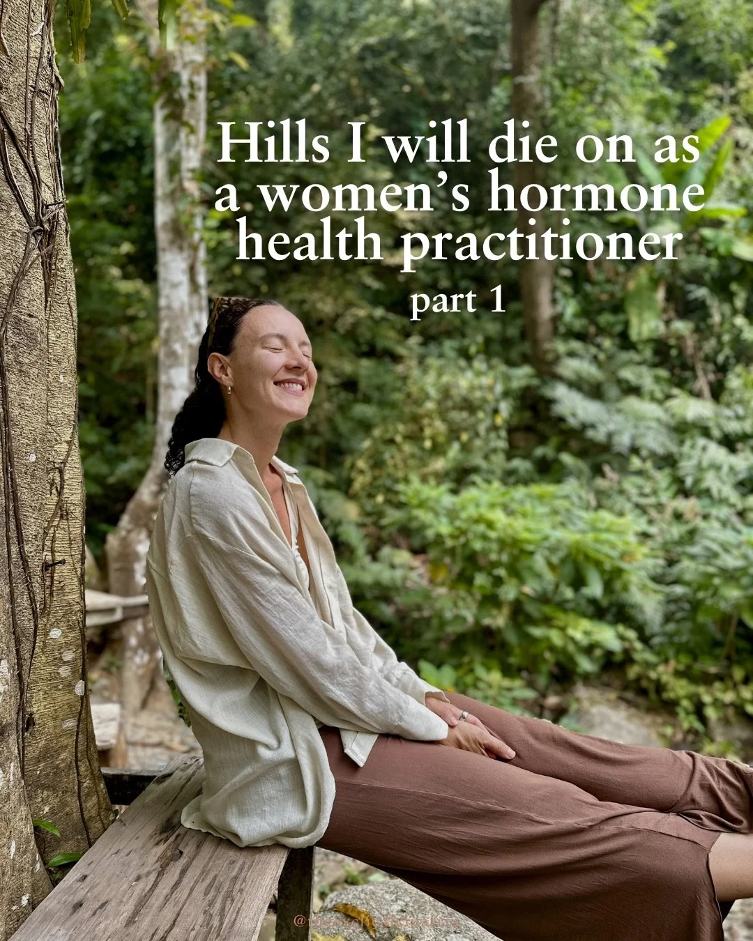 After years of struggling with my own hormonal imbalances&hellip;

cystic acne, painful peiods, irregular cycles, hair loss, male pattern hair growth, trouble sleeping, PMS, bloating + digestive issues, fatigue, etc.

I&rsquo;ve learned something imp