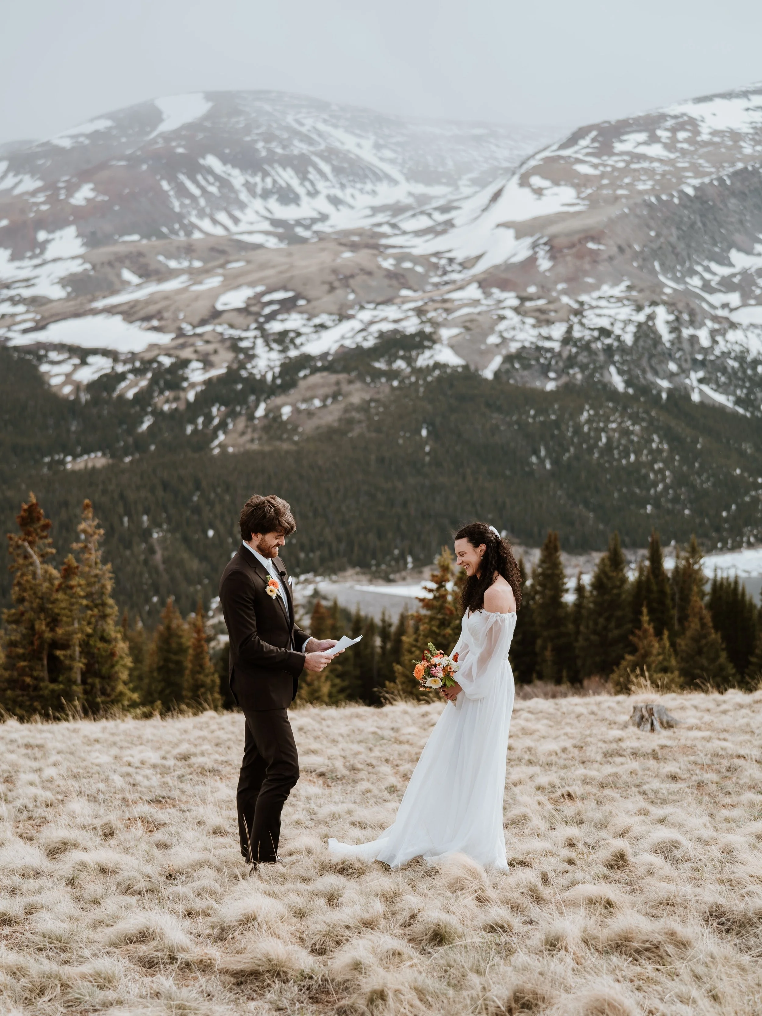 A whole year of being married to you 🥹

How wild that it&rsquo;s already been a year since we hiked up to the continental divide in a wedding dress and tux and made this union of ours legal and then set off for a year-long honeymoon living abroad?


