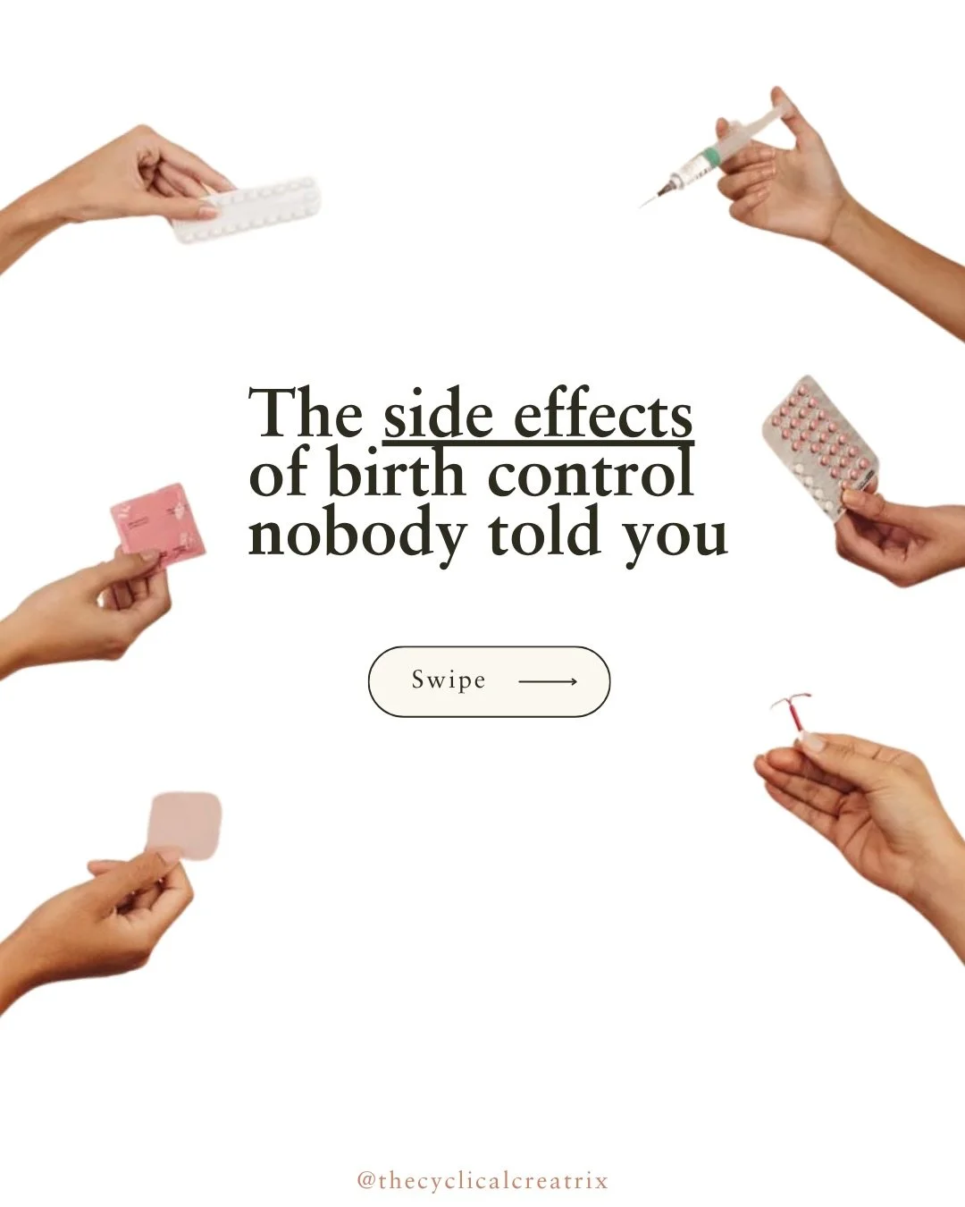Women deserve informed consent.

That&rsquo;s it.

Not fear, not shame, not judgment.

Just information. 🎤💥 

For decades, (hormonal) birth control has been presented as the default solution for everything from pregnancy prevention to acne, painful
