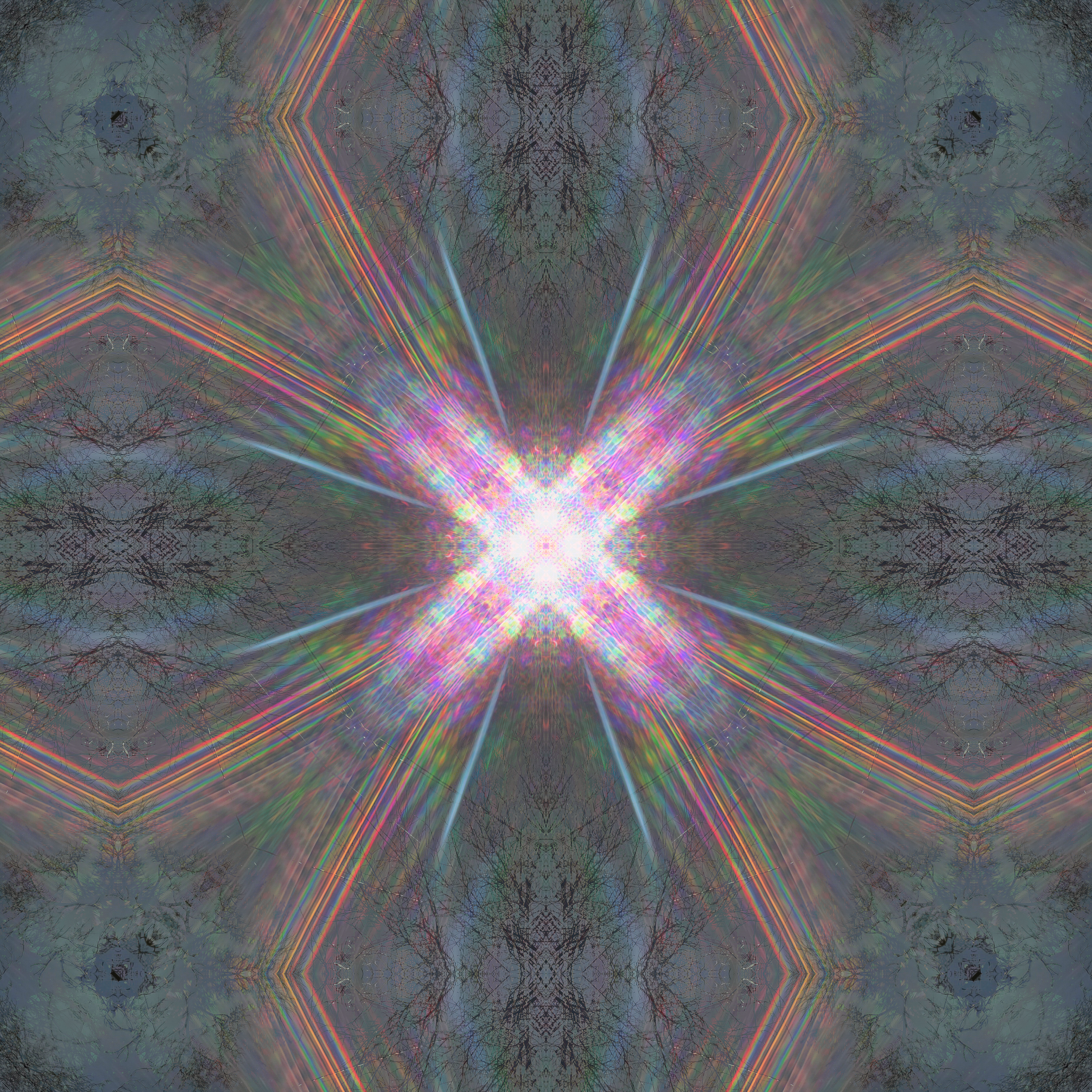 Eclipse Starburst 06 • North Node in Aries: The Call Forward —
The eclipse arrived in Aries, the first sign of the Zodiac, near the North Node.
New beginnings. Forward motion. A life that hadn't been written yet.
I didn't know where I was going.
I on