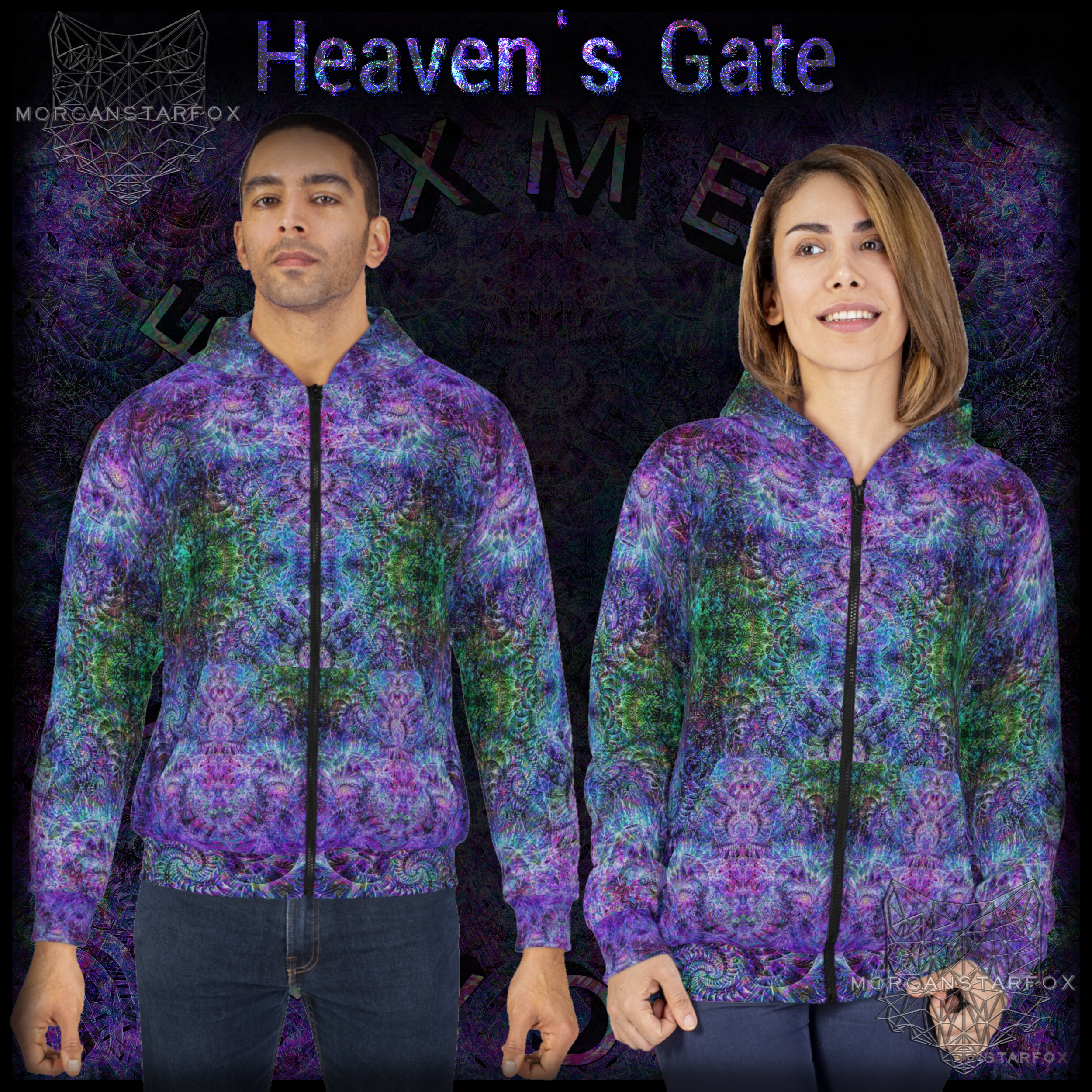 Morgan Starfox - Starfox - #1 - Unisex Full-Zip Hoodie — Morgan