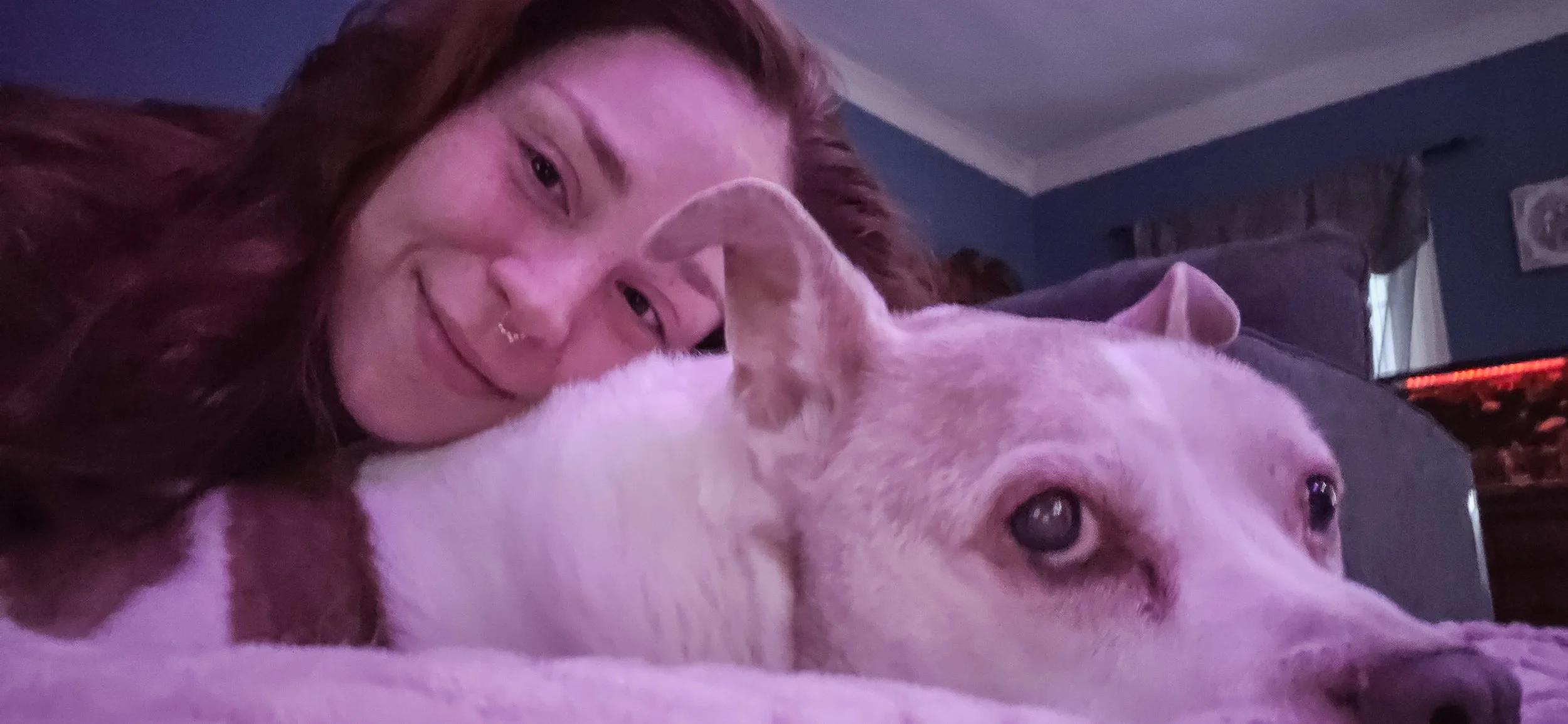 And she let me love on her without any protest.