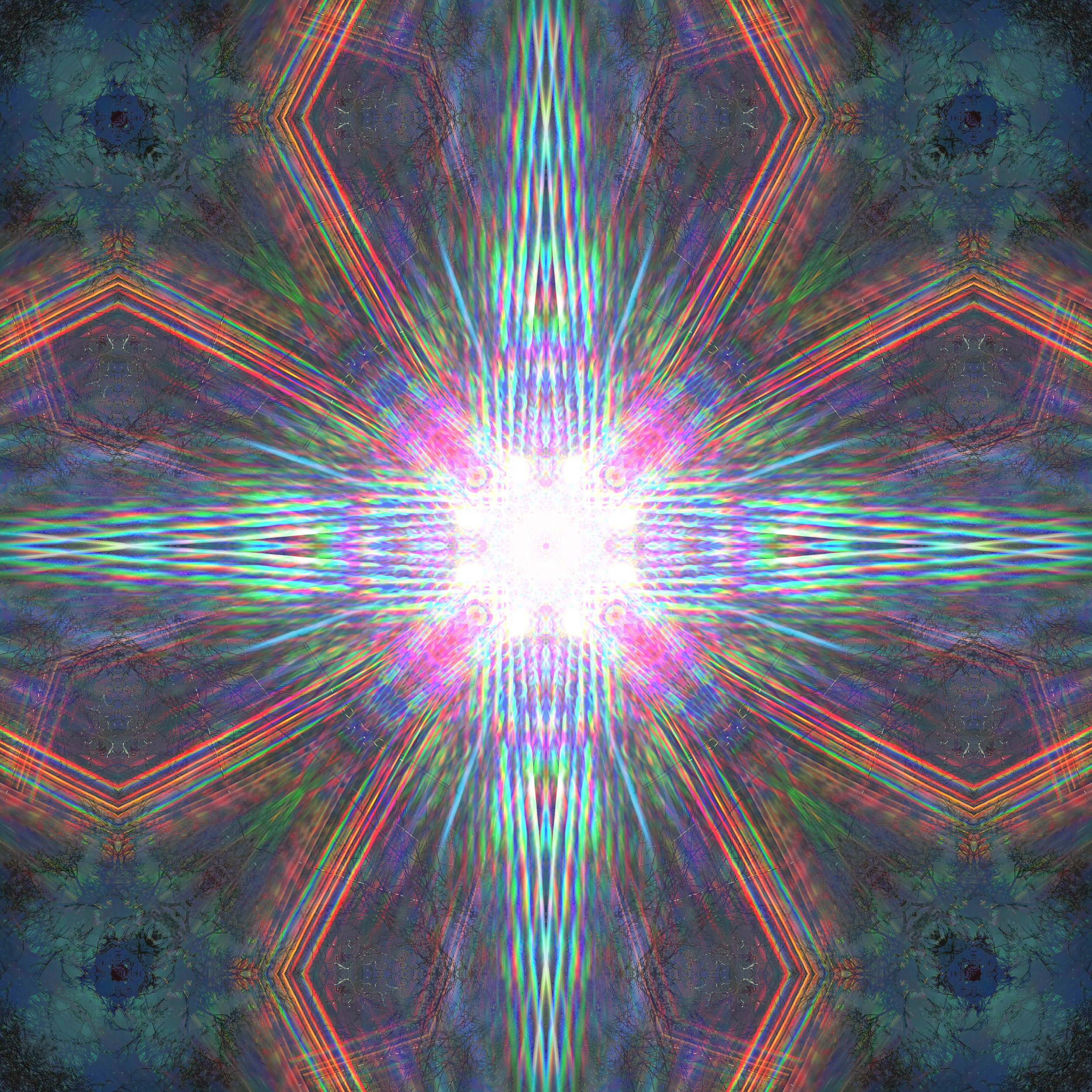 Eclipse Starburst 07 • Conjunct Chiron: The Wound —
Chiron, the Wounded Healer, was sitting with the eclipse.
It felt almost painfully literal.
The things that hurt the most were also the things demanding my attention.
The wound wasn't something I co