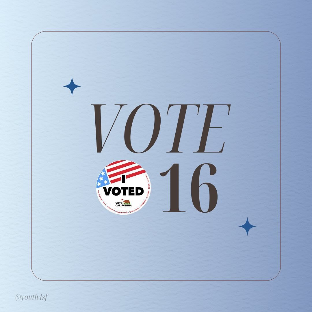 Vote 16 USA Explained 🗳️

#youthforsanfrancisco #sanfrancisco #sfyouthcommunity #community #youth4sf #explore #explorepage #news #vote16 #vote16usa