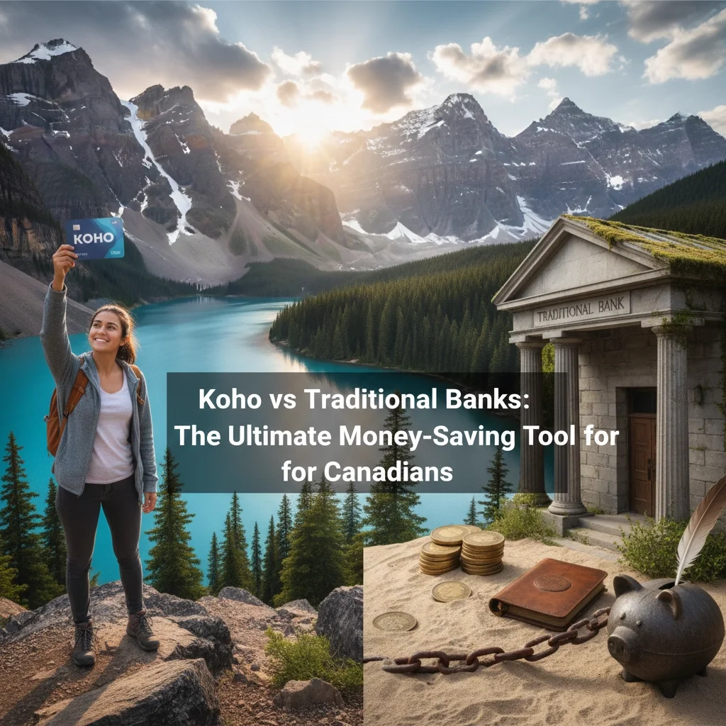 KOHO vs Traditional Banks: The Canadian Money Hack That Could Save You Hundreds