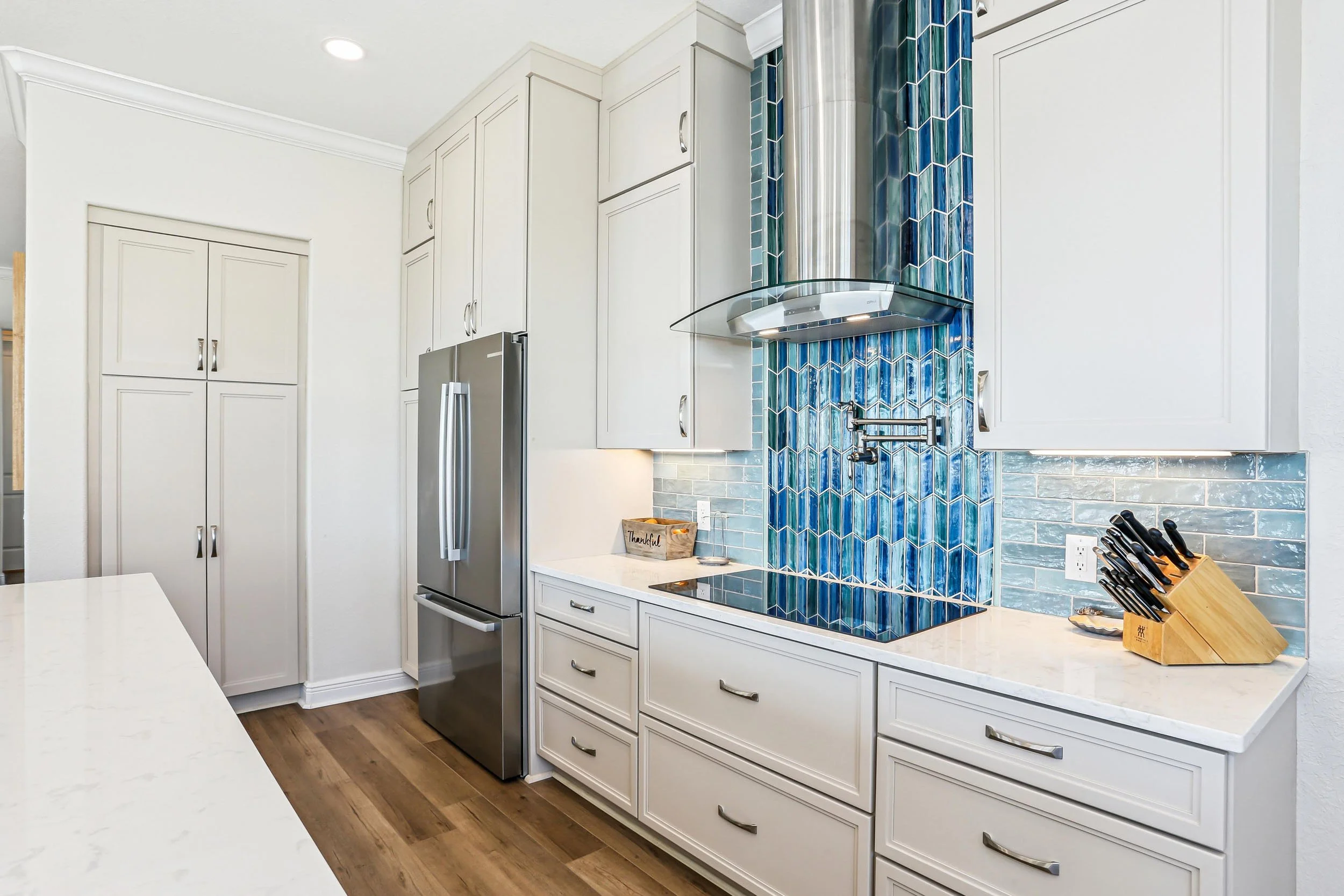 Transitional Kitchen With Contemporary Accents Kitchen Remodel by CKD Remodeling project photo 2