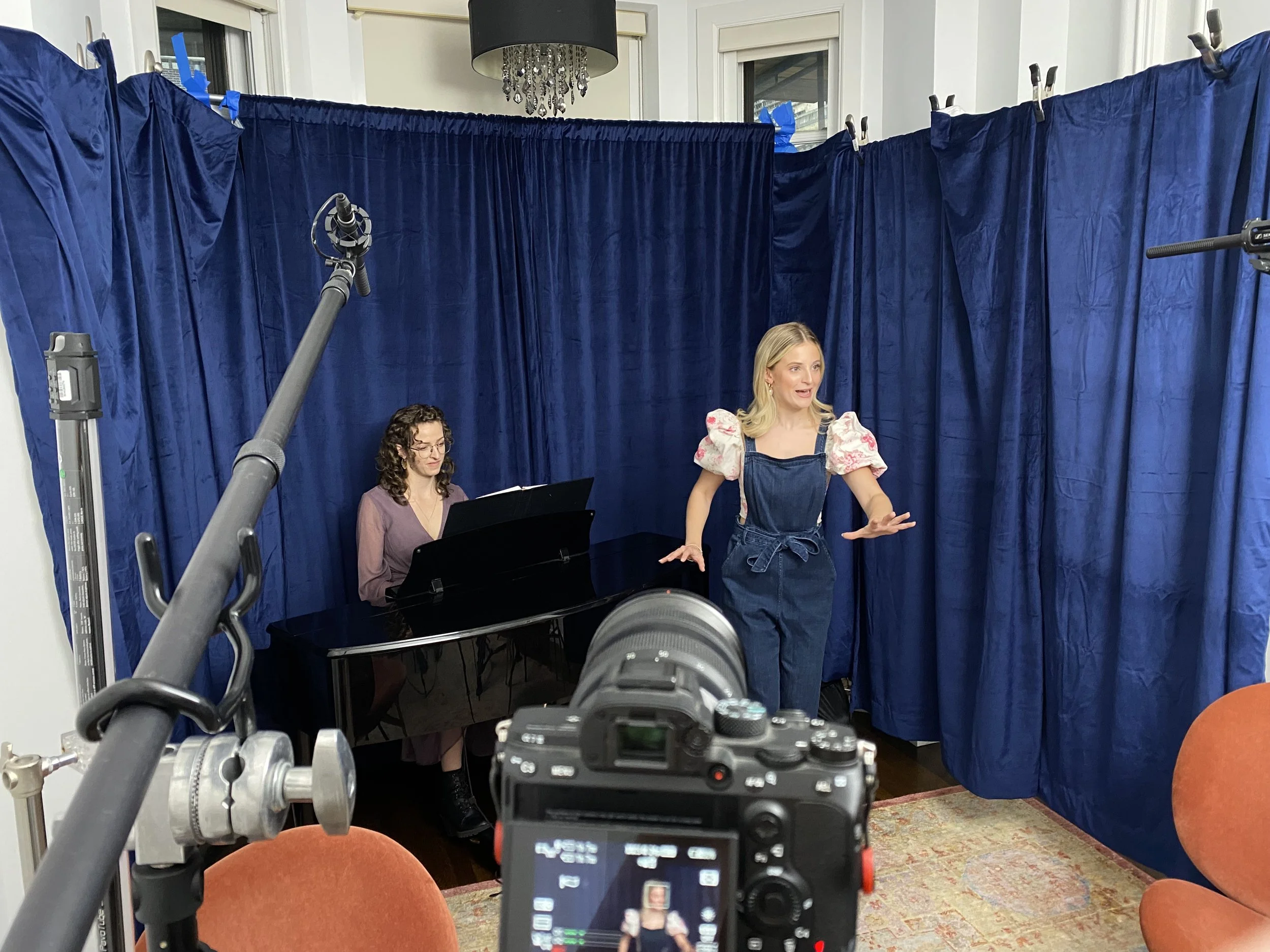 Broadway Interludes Filming Behind the Scenes Cara Rose DiPietro.jpeg