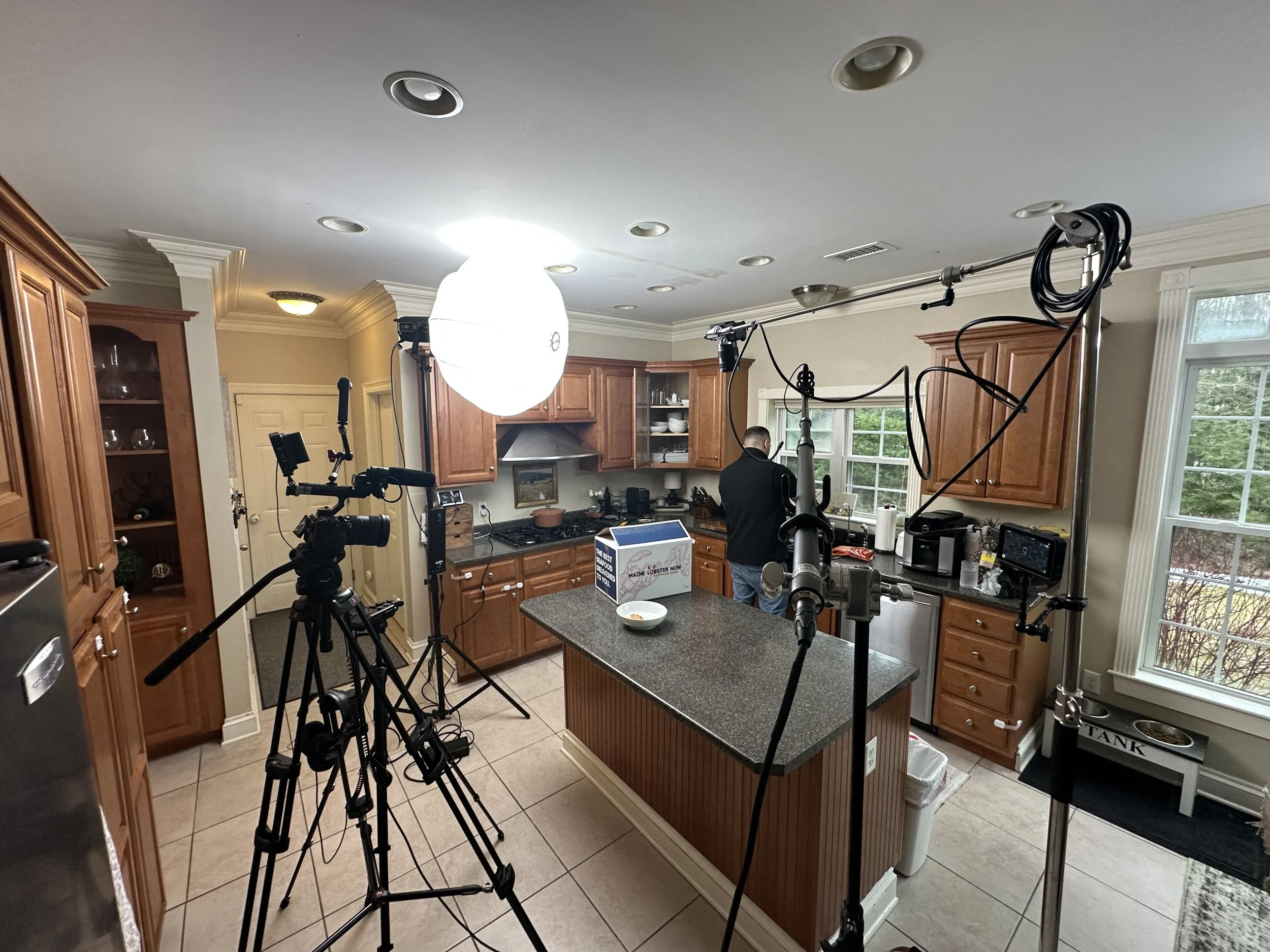 Tutorial Video Shoot BTS - Maine Lobster Now.JPG