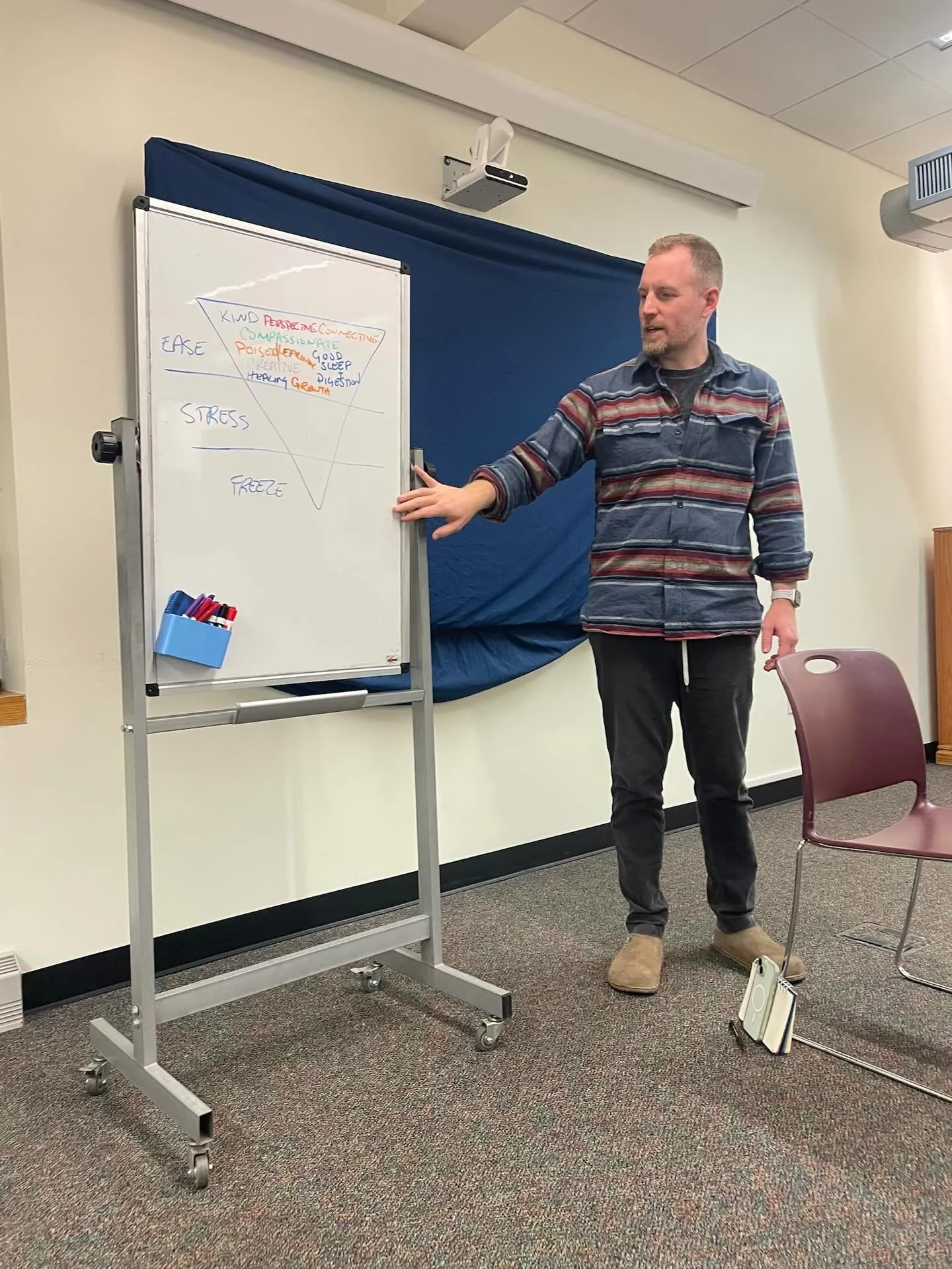 had an absolutely wonderful time teaching #mindfulness at william jeanes memorial library tonight 

the attendees&rsquo; excellent questions and clear interest about next steps lit my heart up &mdash; i&rsquo;m so grateful to get to share this transf