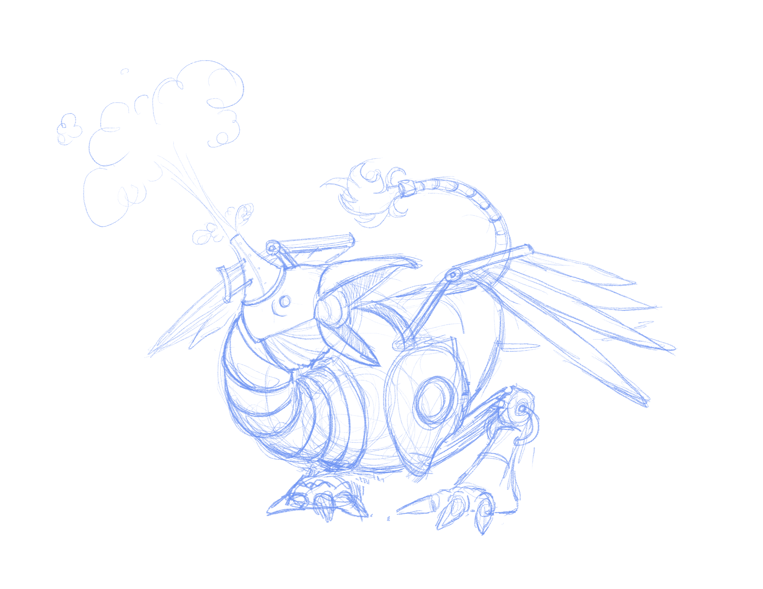 The Cowardly Tin Crow