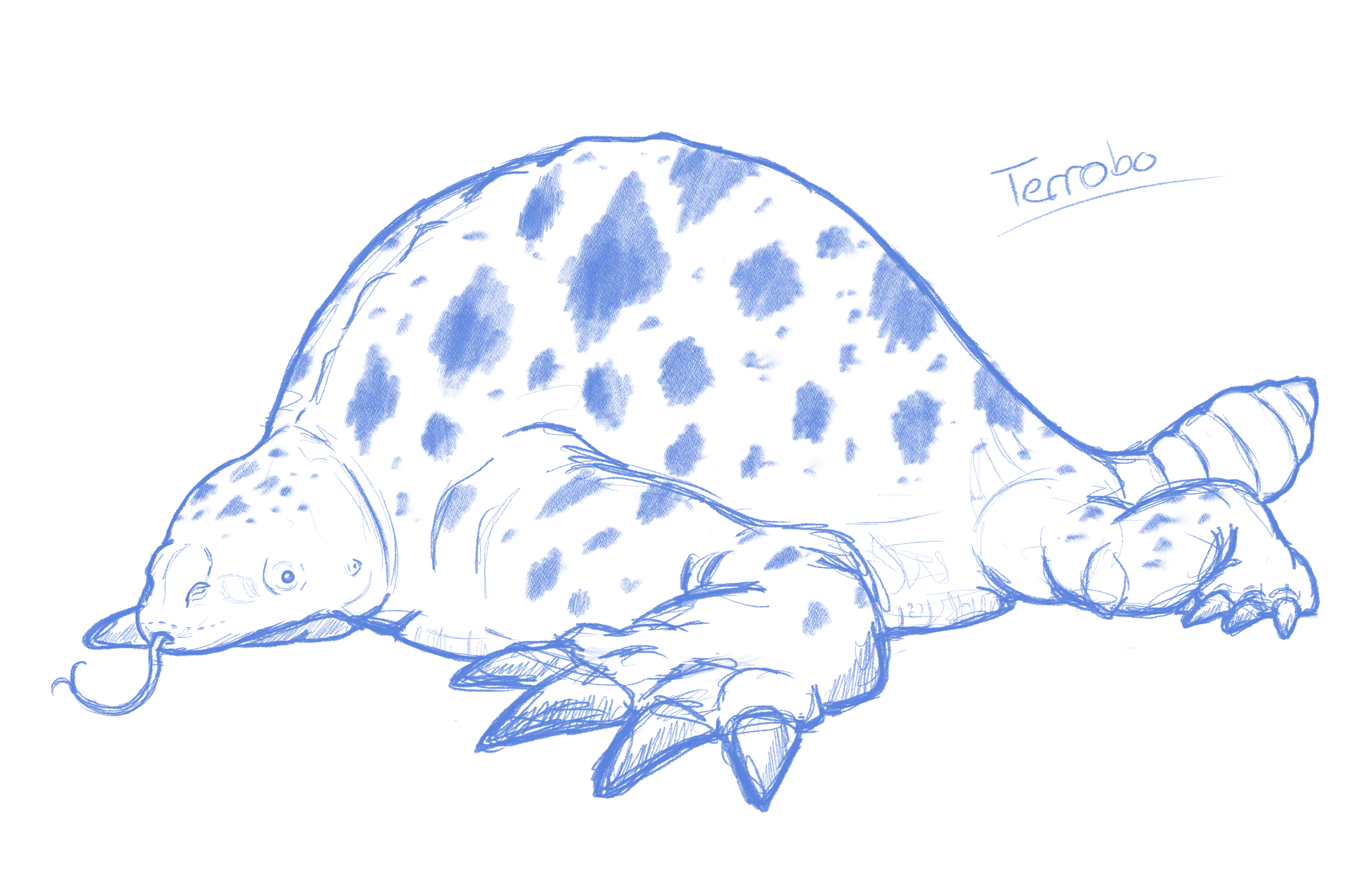 Kaiju Sketch- 'Terrobo'