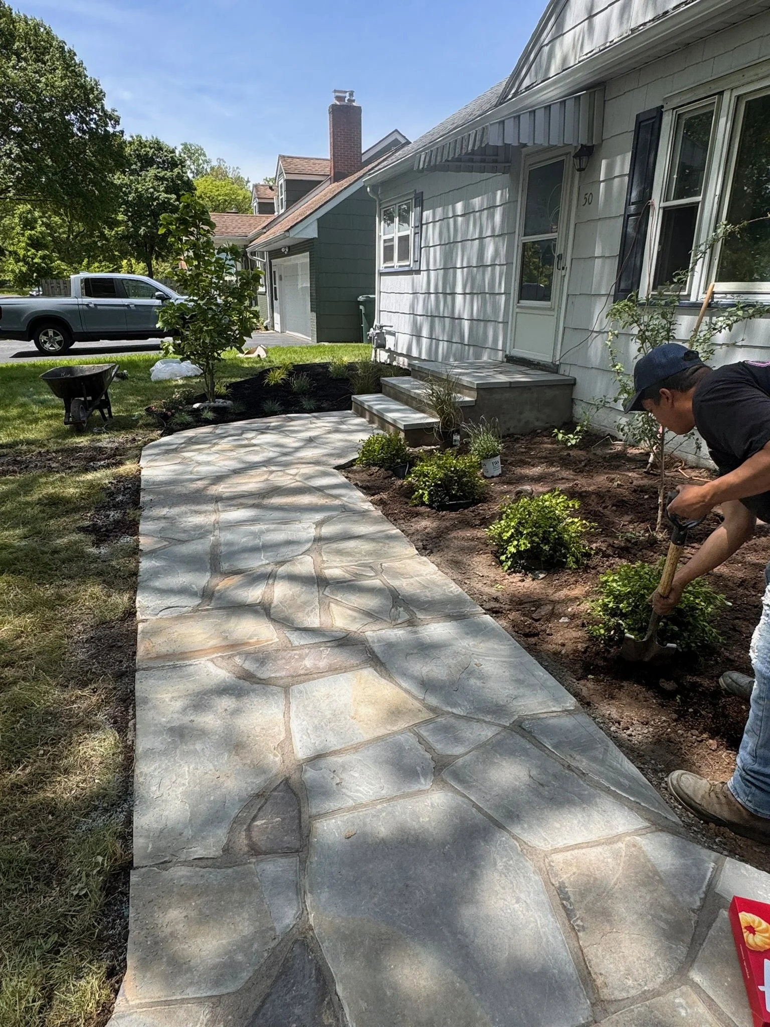 Stone Walkway