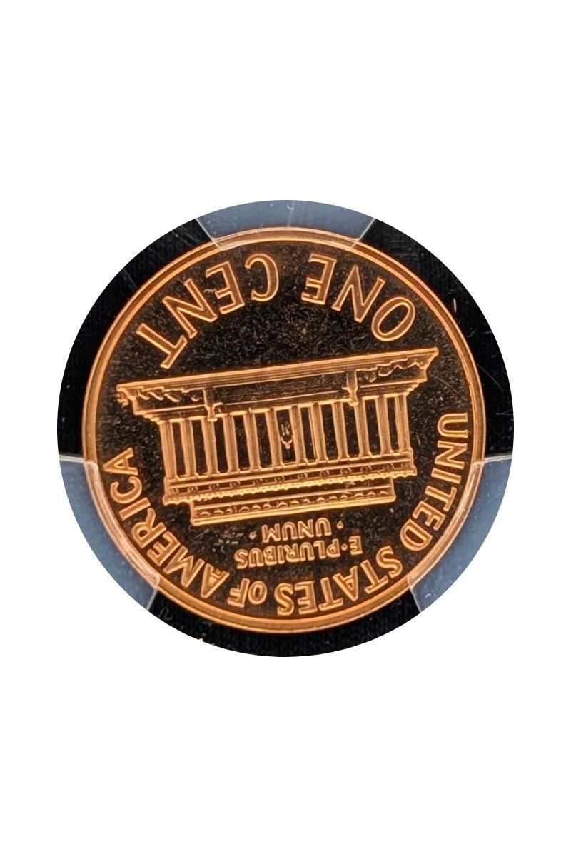 1963 Lincoln Memorial Cent — PCGS PR66 RD (Tail).jpg