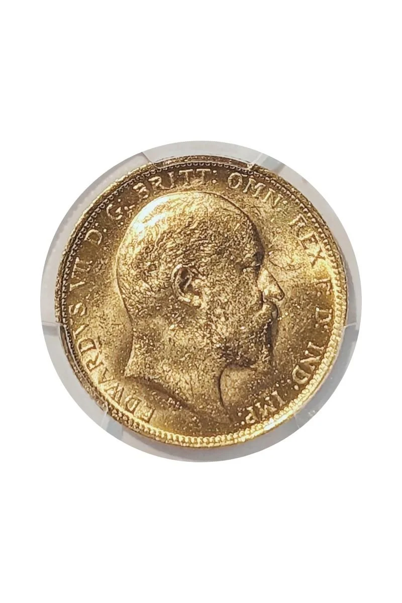 1903-S Australian Gold Sovereign — PCGS MS-62 — S-3973