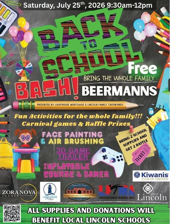 6th Annual Back to School Bash at Beerman Plaza in Lincoln