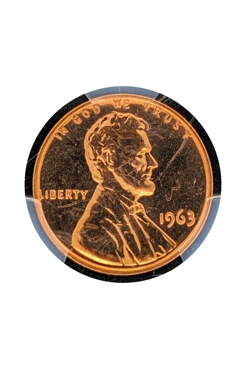 1963 Lincoln Memorial Cent — PCGS PR66 RD (Head).jpg