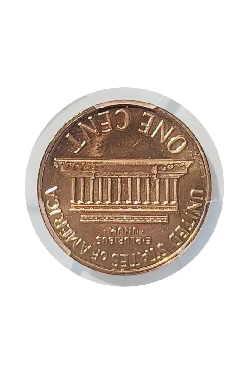 1963 Lincoln Memorial Cent — PCGS PR67 RD (Tail).jpg