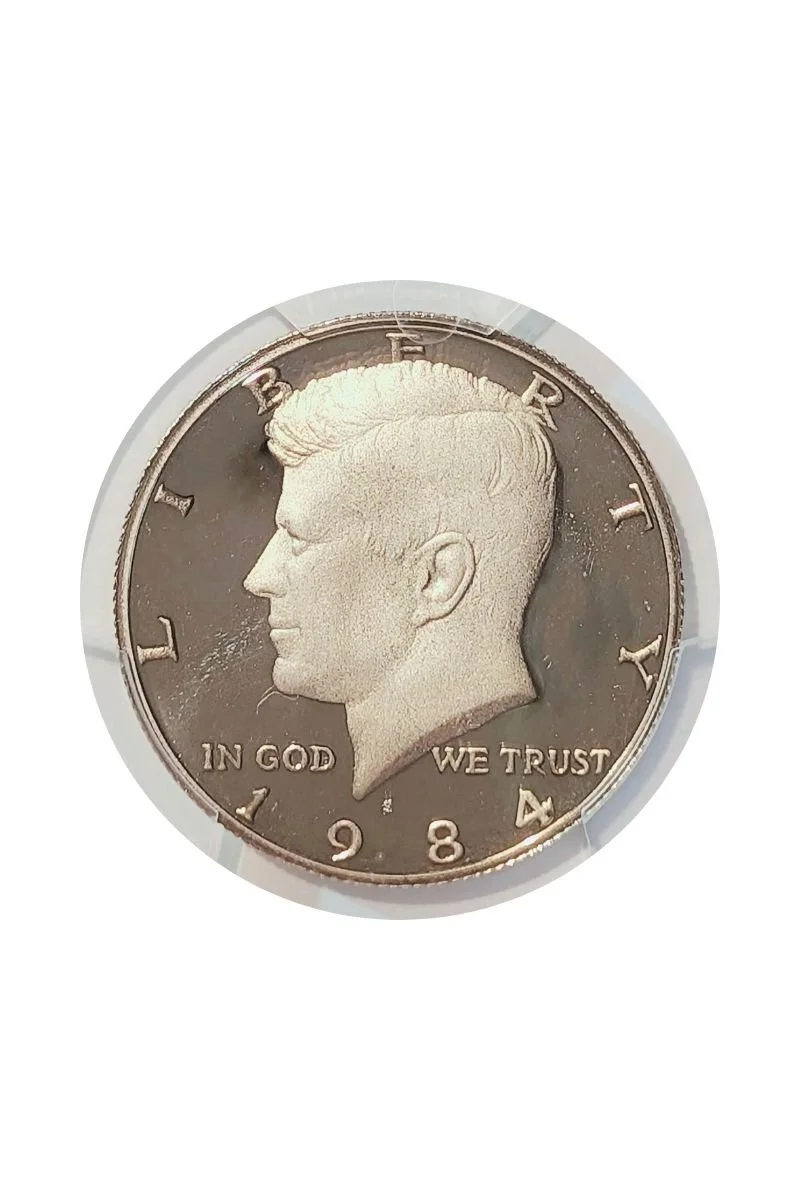 1984-S Kennedy Half Dollar — PCGS PR68 DCAM
