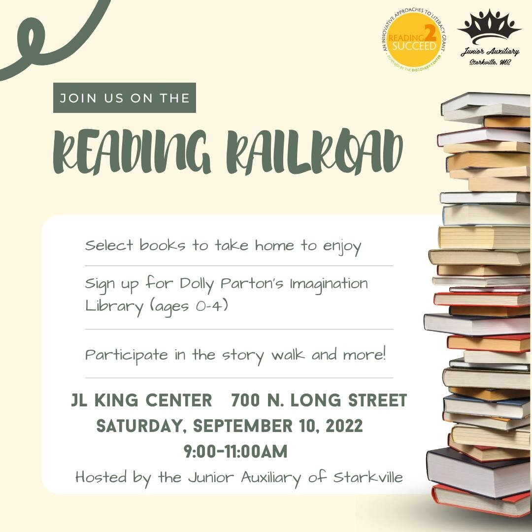 You don't want to miss this train! 🚂 

We hope to see you at our Fall Reading Railroad event on September 10!