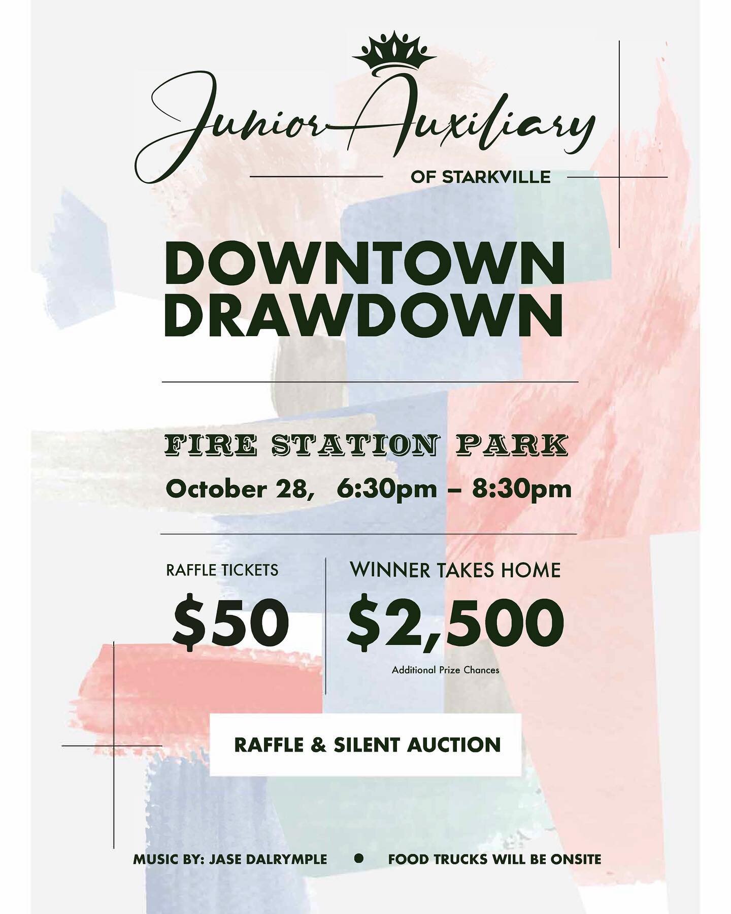 We are sooo excited about Downtown Drawdown!! Be on the lookout for sneak peaks into the event and behind the scenes planning and maybe even a chance to win a free drawdown ticket! Contact any JA member or DM us to purchase a ticket today!! 🎟 ✨
