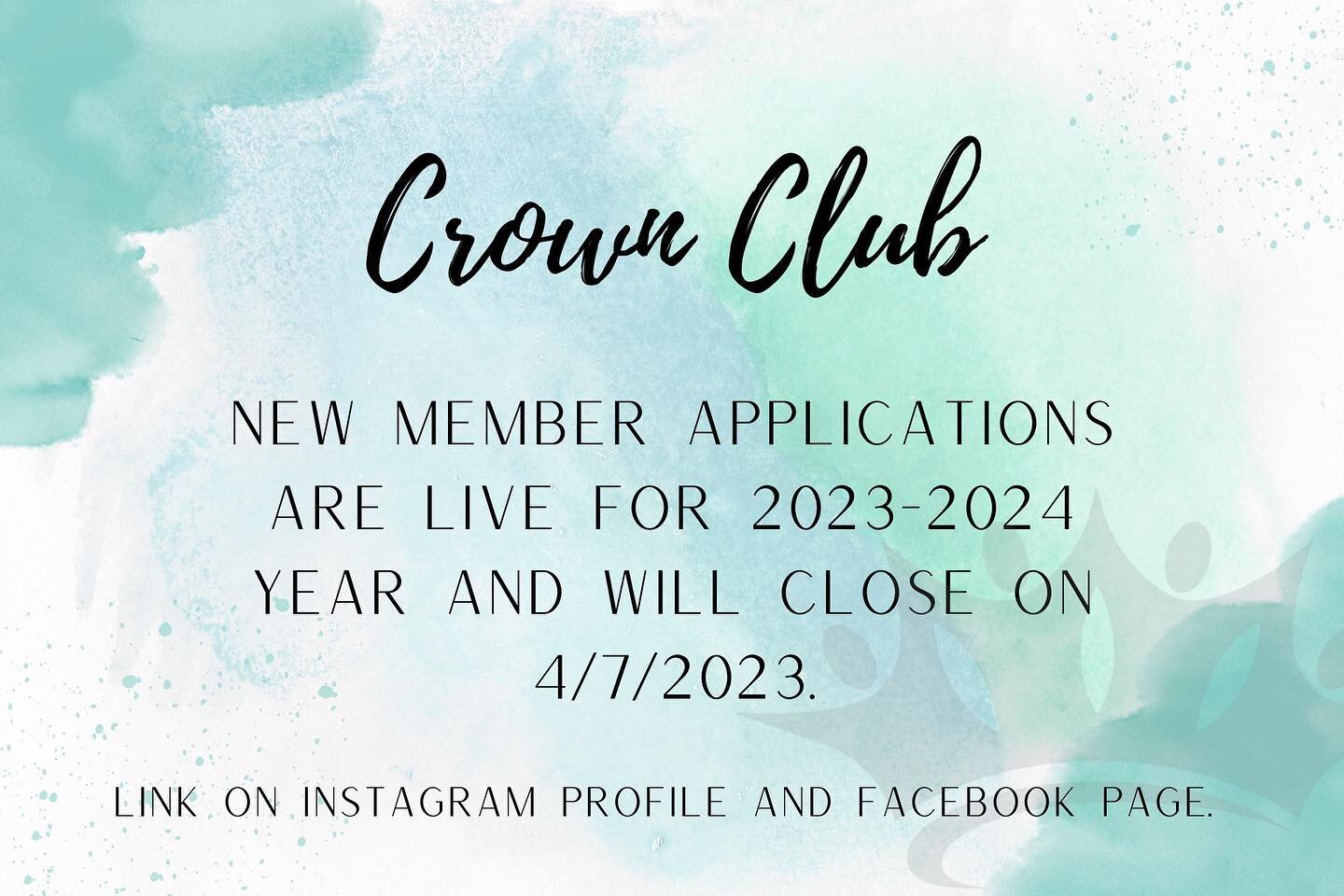 We are excited to welcome new members for the 2023-2024 year! The link for applications can be found in our bio with additional information about requirements provided on application! Please fill out by 4/7/2023!