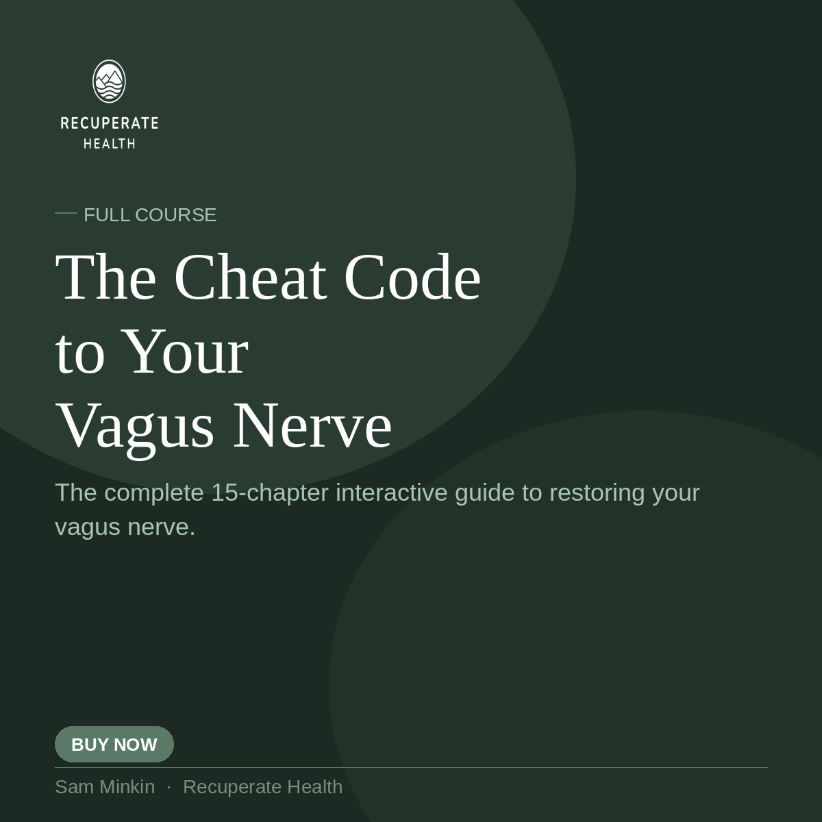 The Cheat Code to Your Vagus Nerve (FULL COURSE)