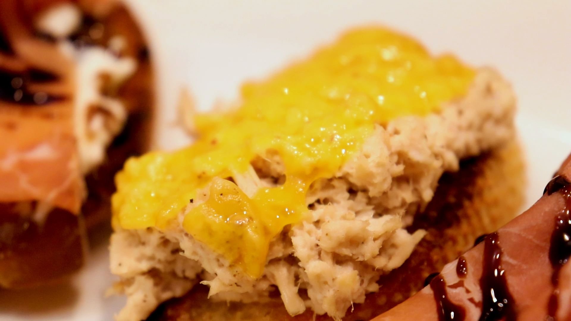 Tuna Melt Crostini’s