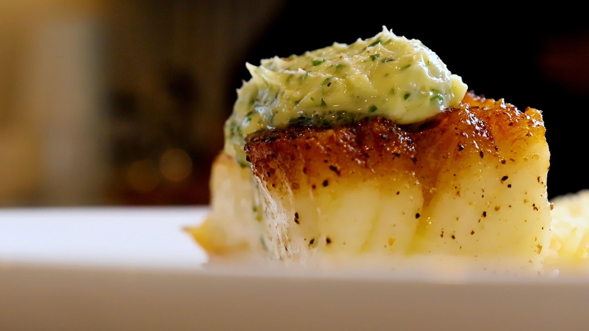 Chilean Sea Bass with Garlic Butter