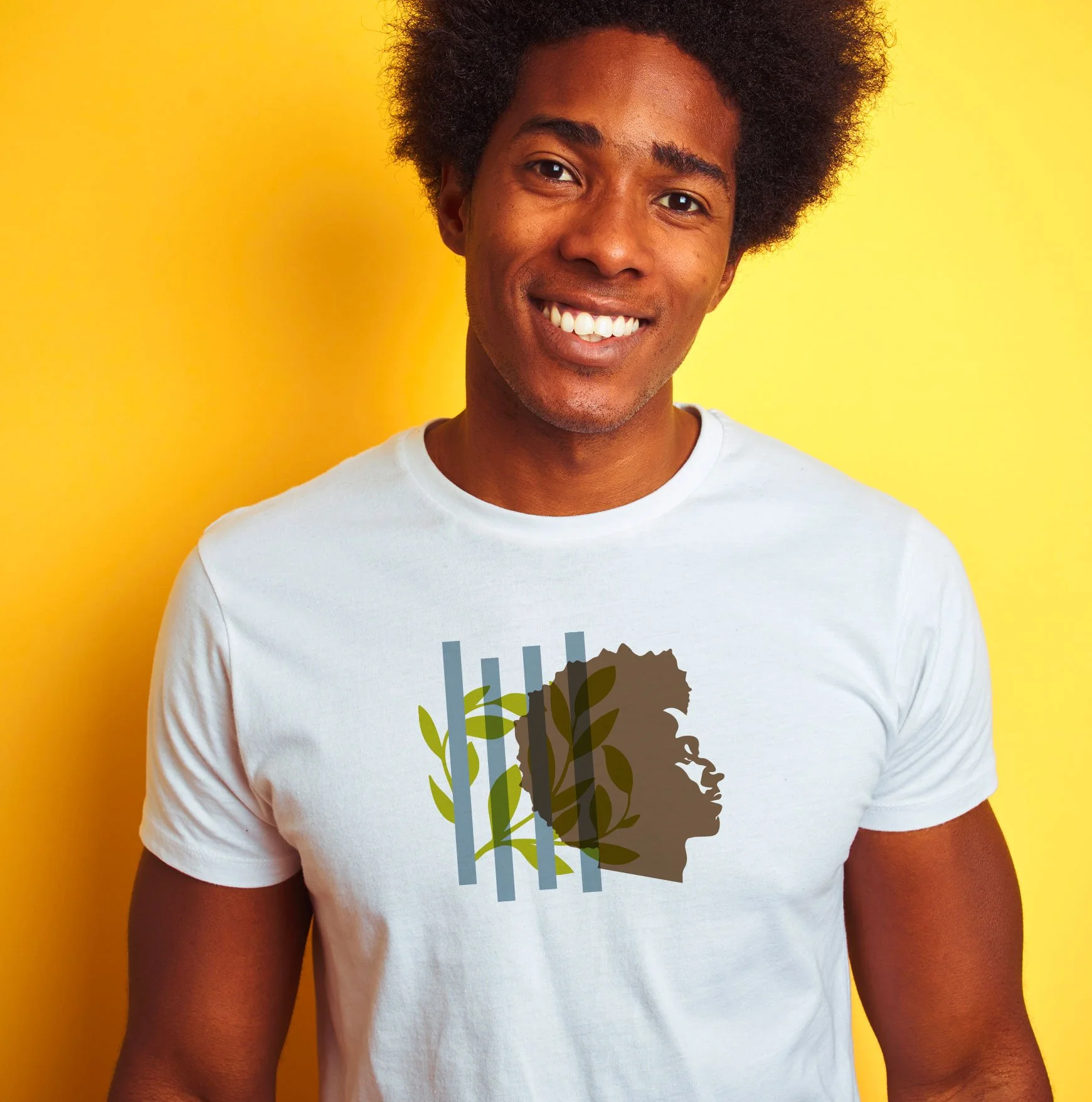 Family Systems Collective logo mark on white tee