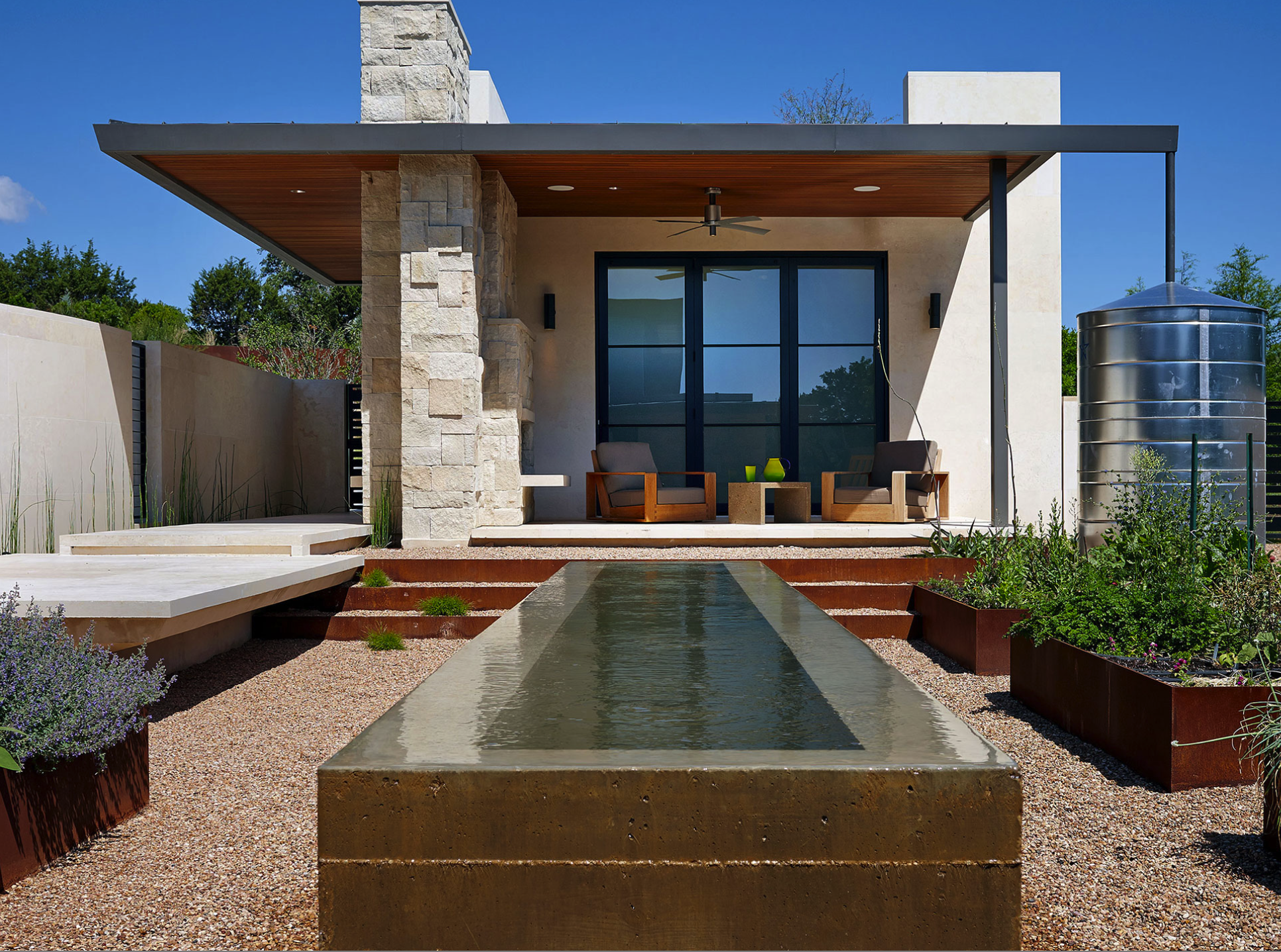 La Rue Architects Aqua Builders Austin Texas Pool Builders
