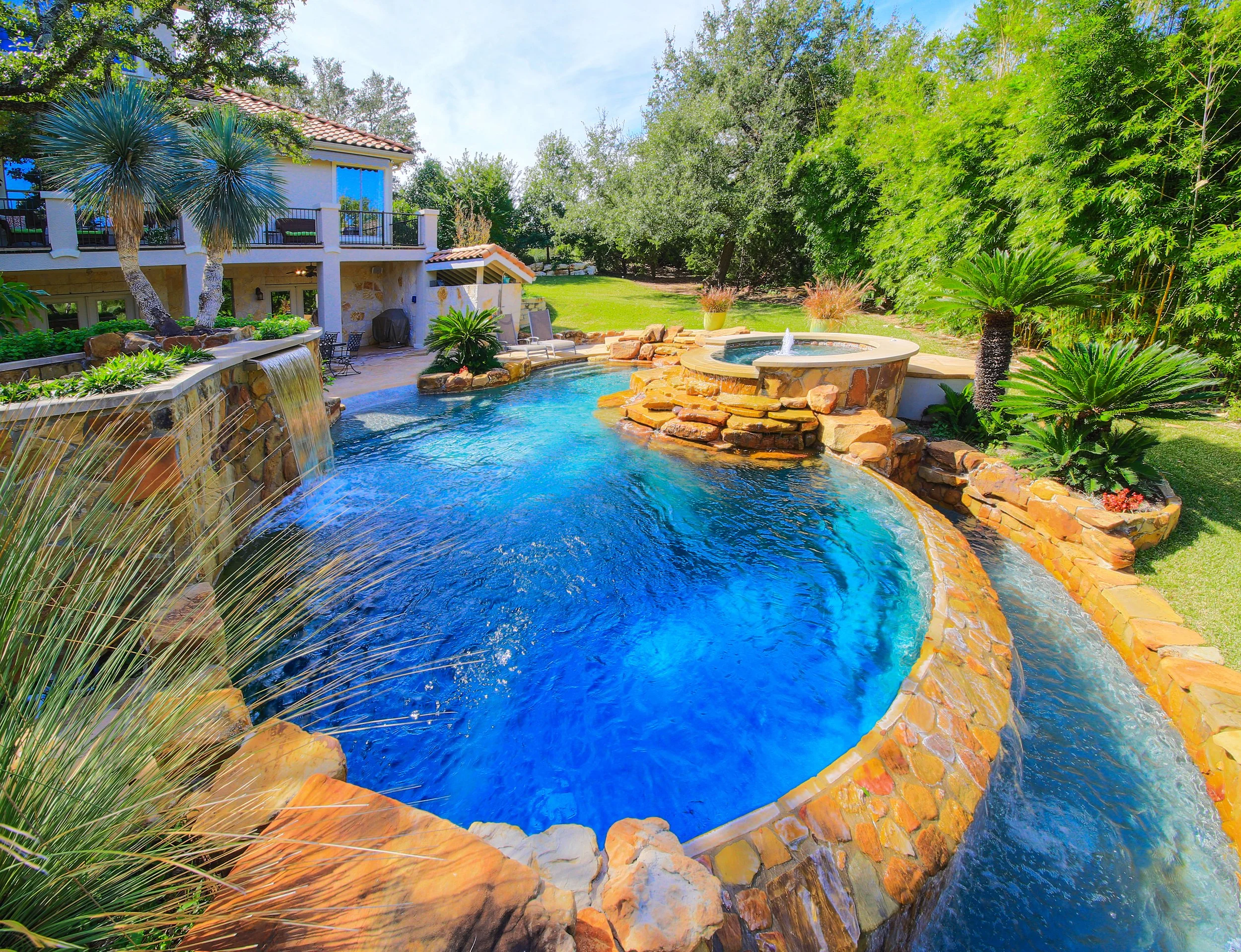 Water Caves Aqua Builders Austin Texas Pool Builders