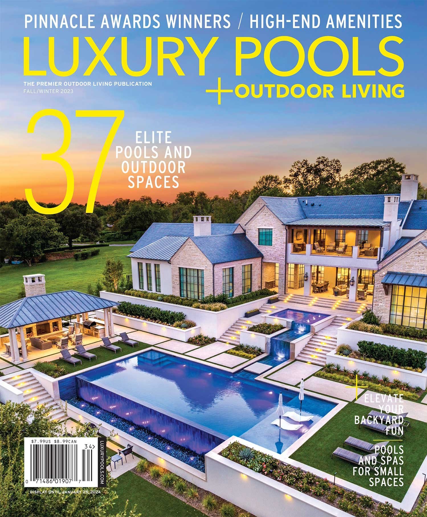  Luxury Pools + Outdoor Living 2023 Pinnacle Award Winner