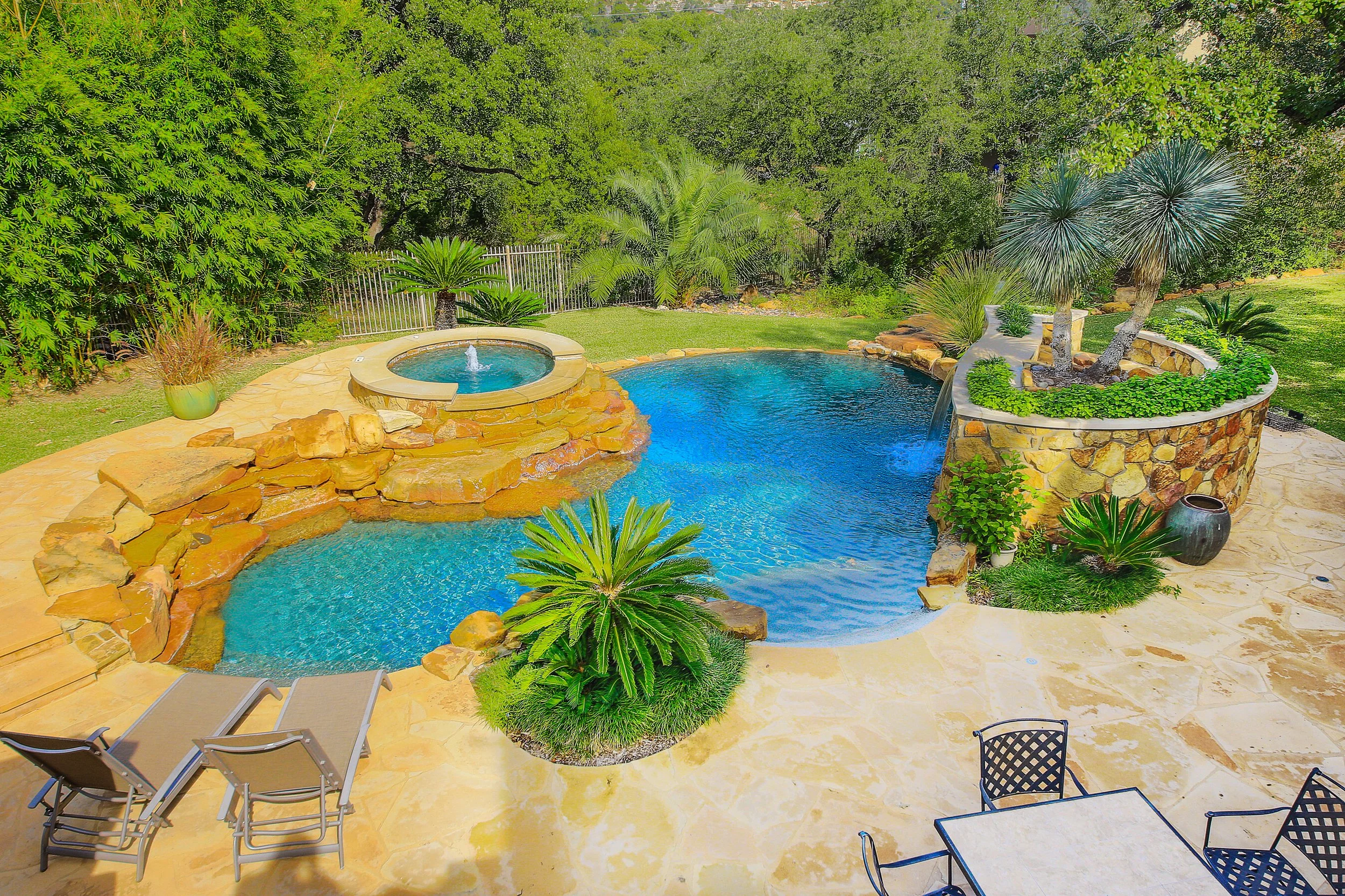 Water Caves Aqua Builders Austin Texas Pool Builders
